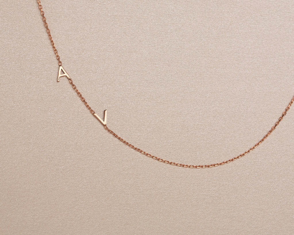 14K Gold Freshwater Pearl Satellite Necklace | Dainty Chain Necklace | Elegant Pearl Jewelry | Bridesmaid Gifts | Minimalist Gold Necklace