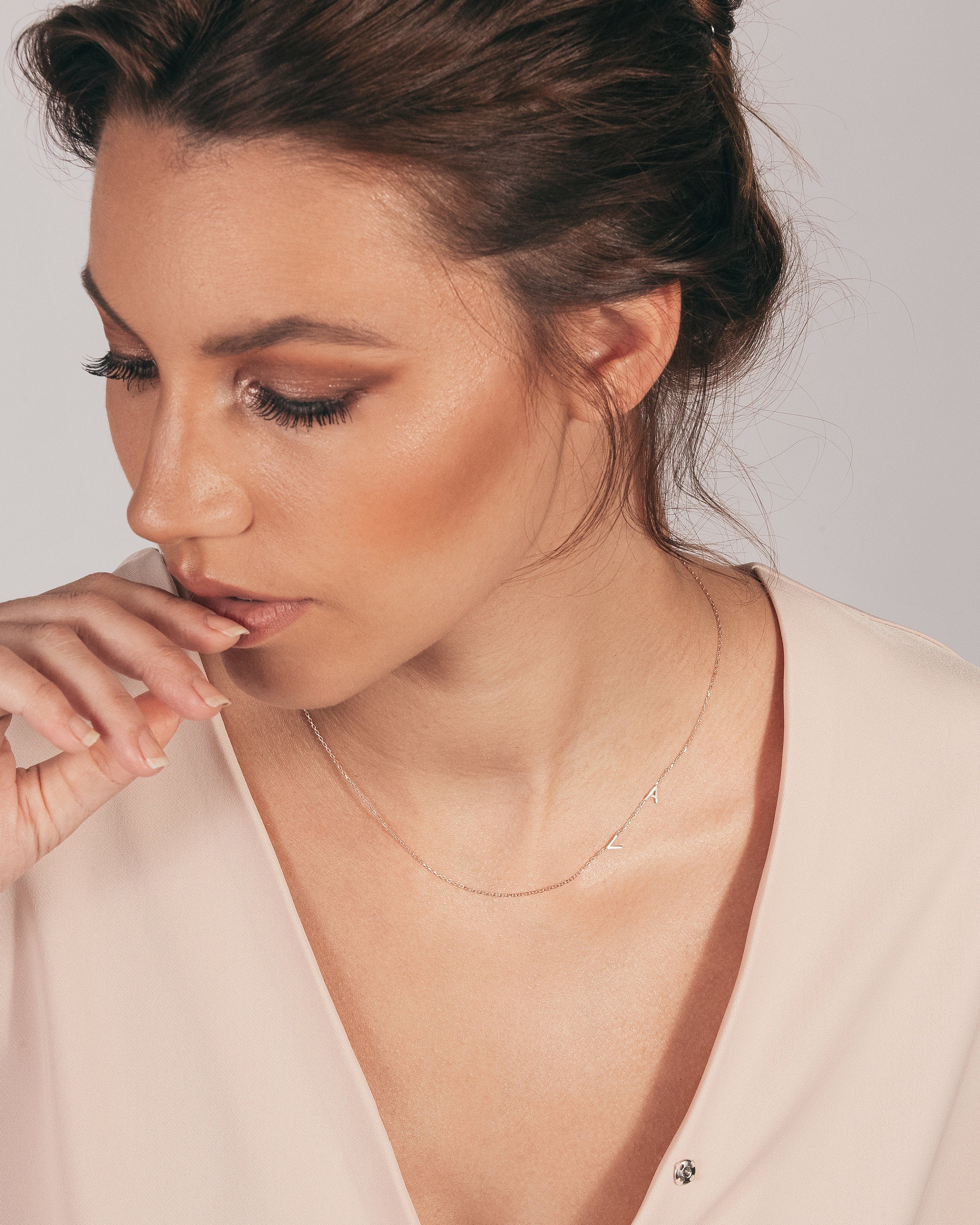 Herringbone Chain, Snake Chain Necklace, Flat Snake Chain Choker, Herringbone Necklace, , 14K Gold Necklace, Jewelry for Women, Choker Chain