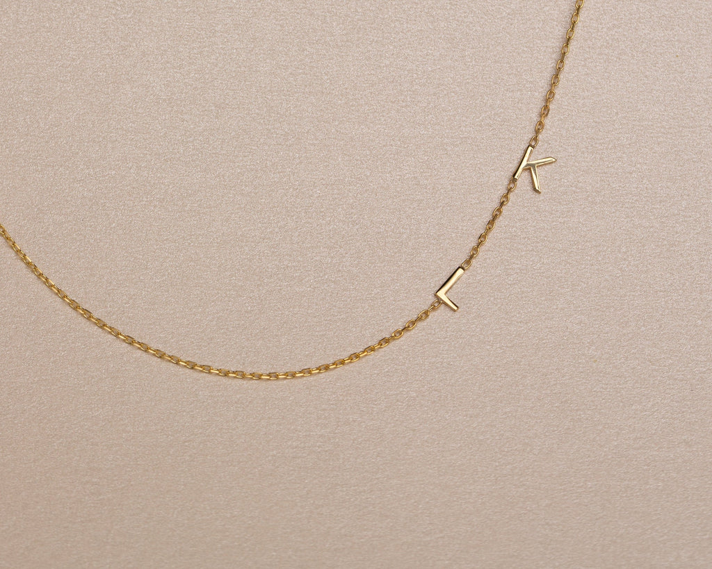 14K Gold Freshwater Pearl Satellite Necklace | Dainty Chain Necklace | Elegant Pearl Jewelry | Bridesmaid Gifts | Minimalist Gold Necklace