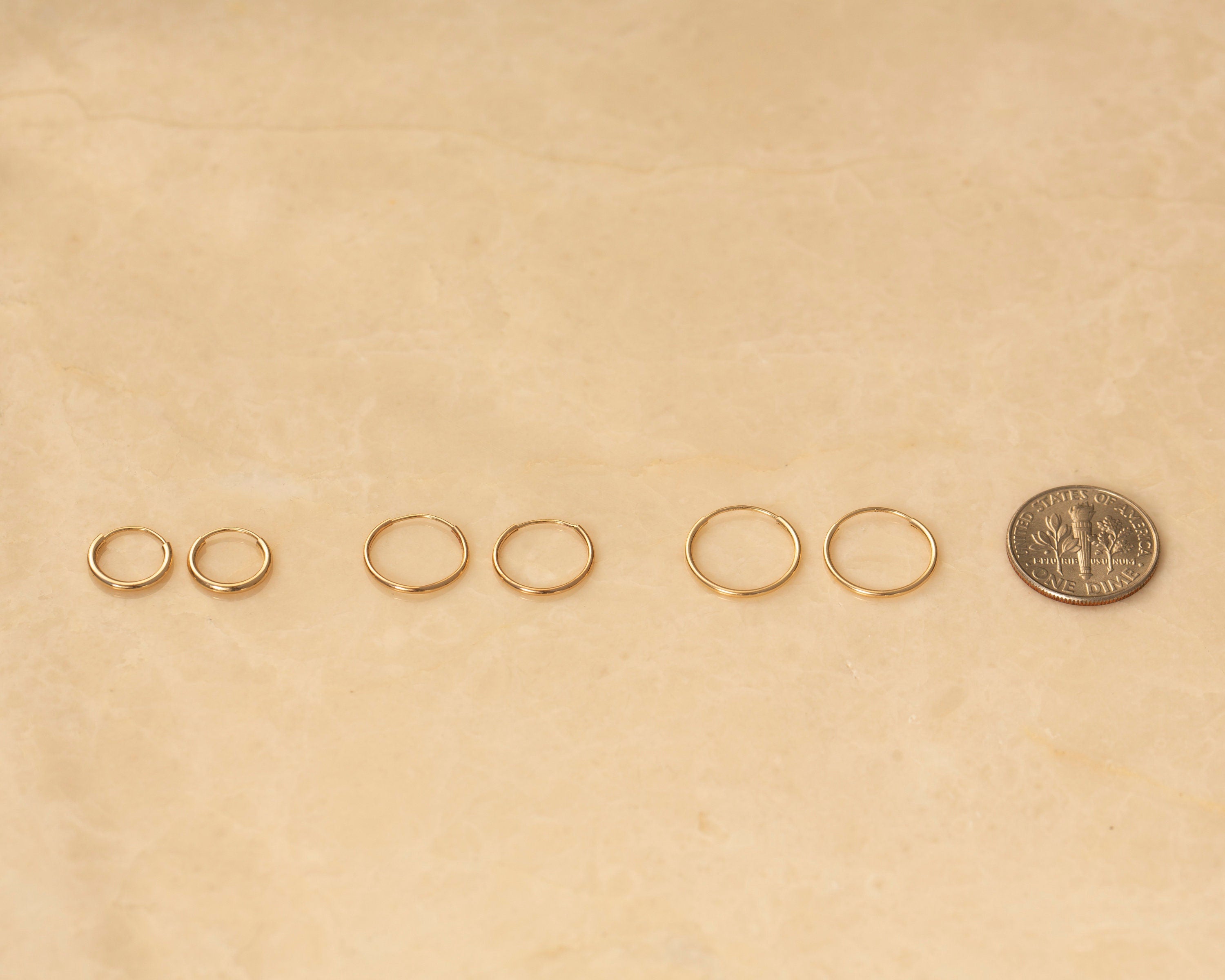Chunky Hoop Earrings, 925 Sterling Silver Hoops, 14K Chunky Hoop Earrings, Silver Hoops, Dainty Small Hoops, Minimalist, Gifts For Her