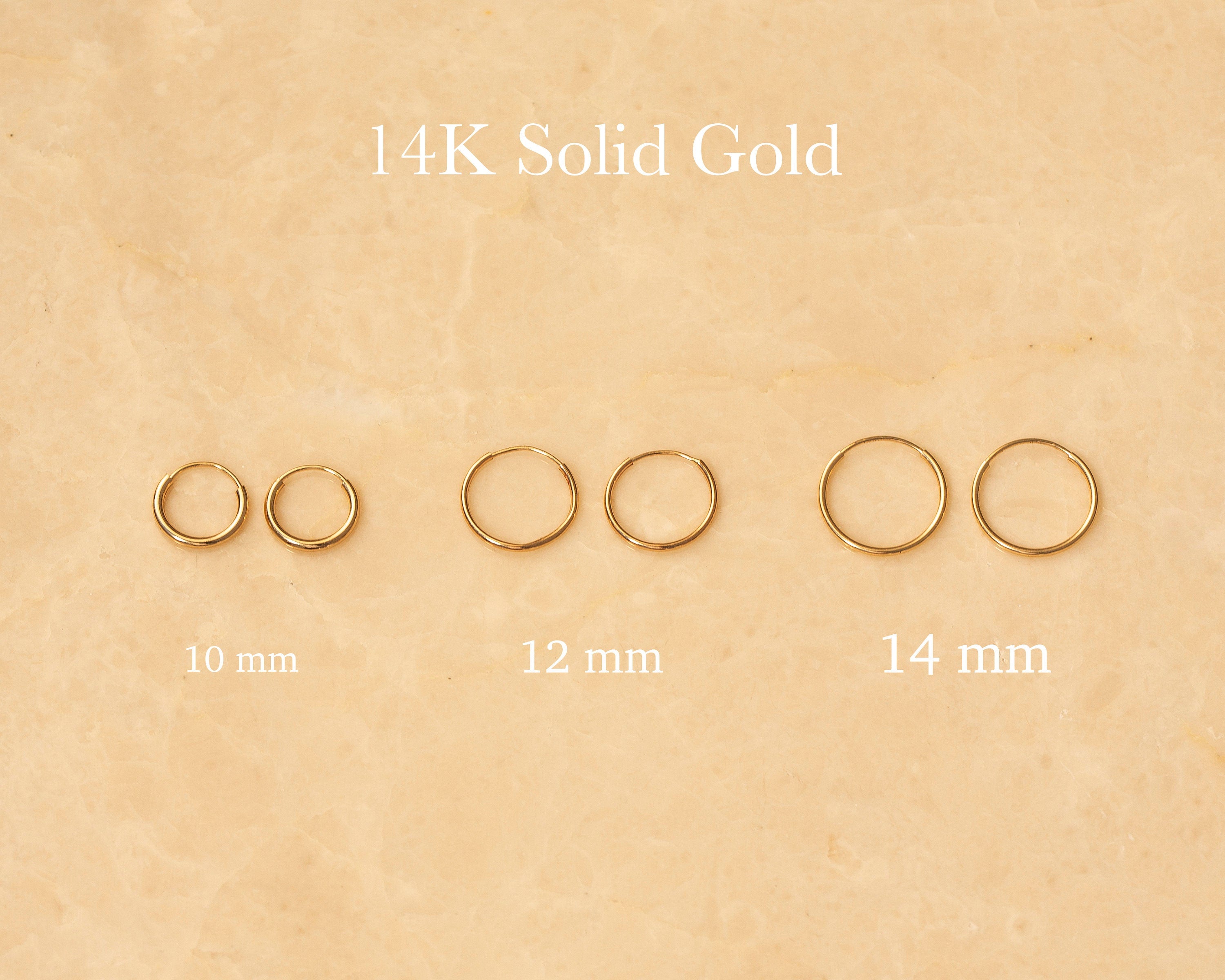Chunky Hoop Earrings, 925 Sterling Silver Hoops, 14K Chunky Hoop Earrings, Silver Hoops, Dainty Small Hoops, Minimalist, Gifts For Her