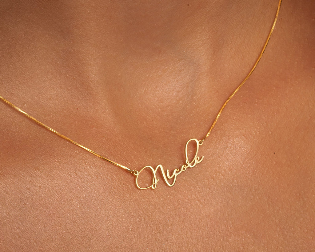 Satellite Necklace | Silver Minimalist Long Chain | Gold Plated Satellite Beaded Necklace | Layering Jewelry | Elegant Everyday Accessory