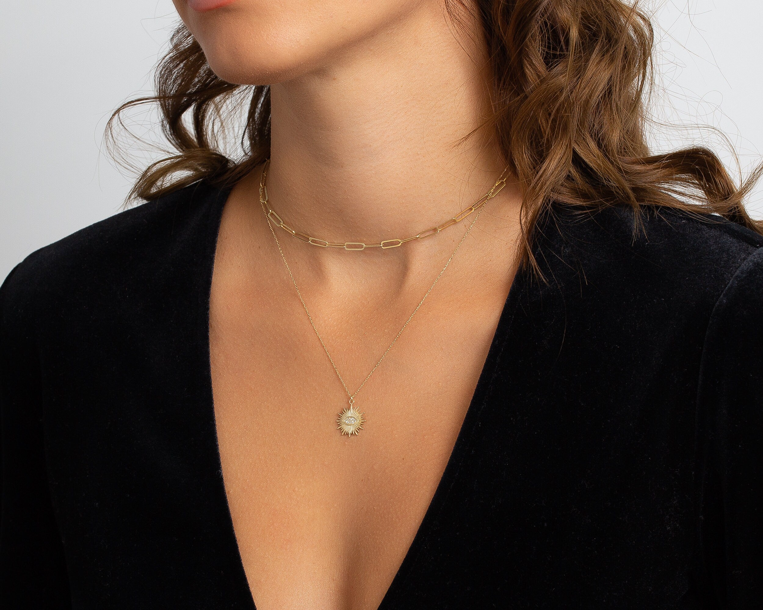 Custom Name Necklace in Gold Silver and Rose Gold - Personalized Women Name Necklace - Gift for Her