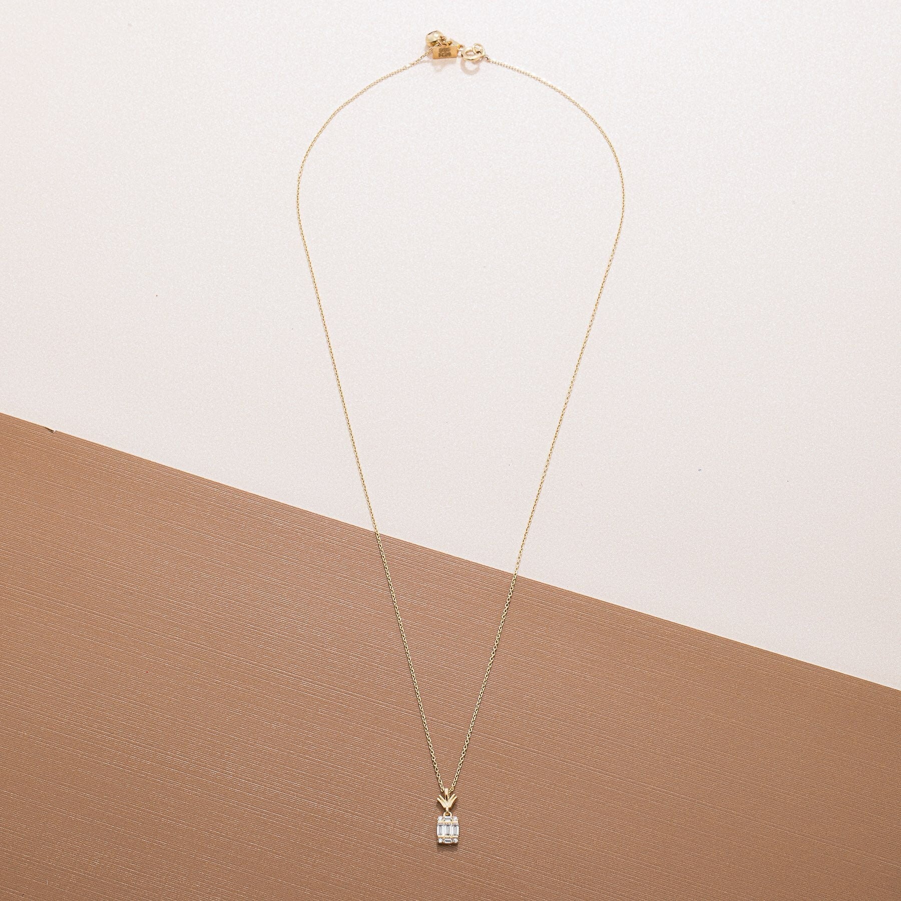 Sun Necklace, 14K Solid Gold Sun Necklace, Diamond CZ Sun Necklace, Minimalist Sun Moon Necklace, Sun Pendant Necklace