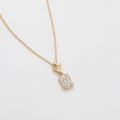 Sun Necklace, 14K Solid Gold Sun Necklace, Diamond CZ Sun Necklace, Minimalist Sun Moon Necklace, Sun Pendant Necklace
