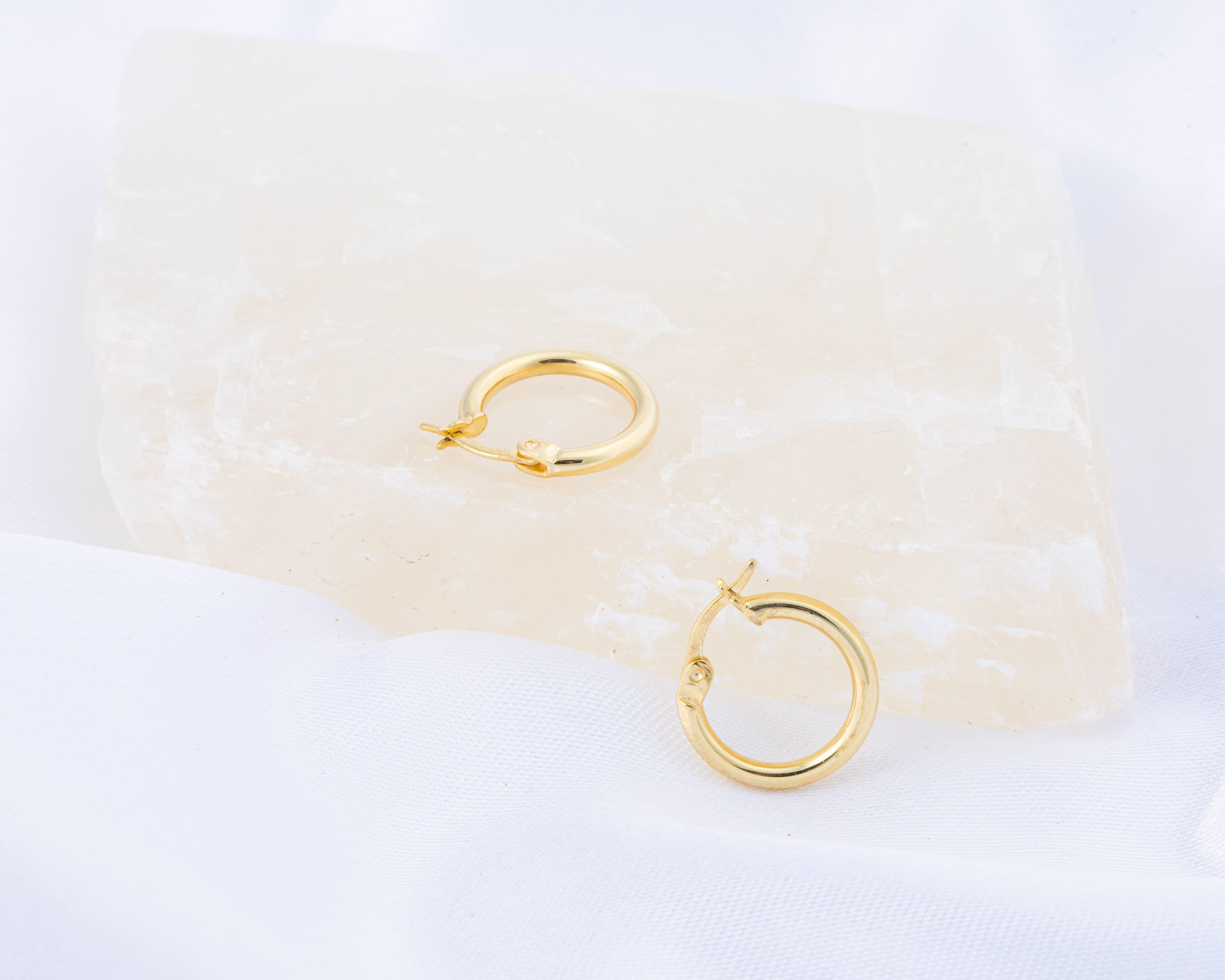 Heart Earrings, 14K Gold Plated Heart Earring , Everyday Earrings, Jewelry for women, Silver Heart Earring, Handmade Jewelry, Gift for her