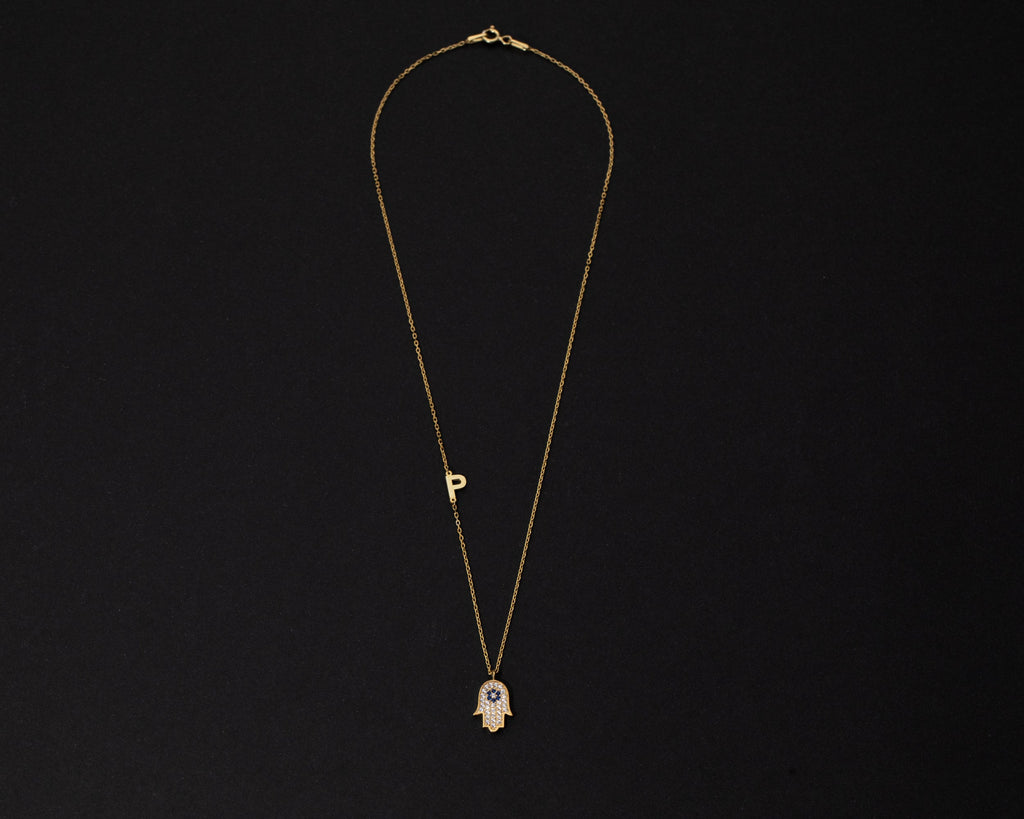 INITIAL NECKLACE, Vote Necklace, Personalized Necklace, Gold, Rose Gold or Silver, Dainty Minimalist Jewelry