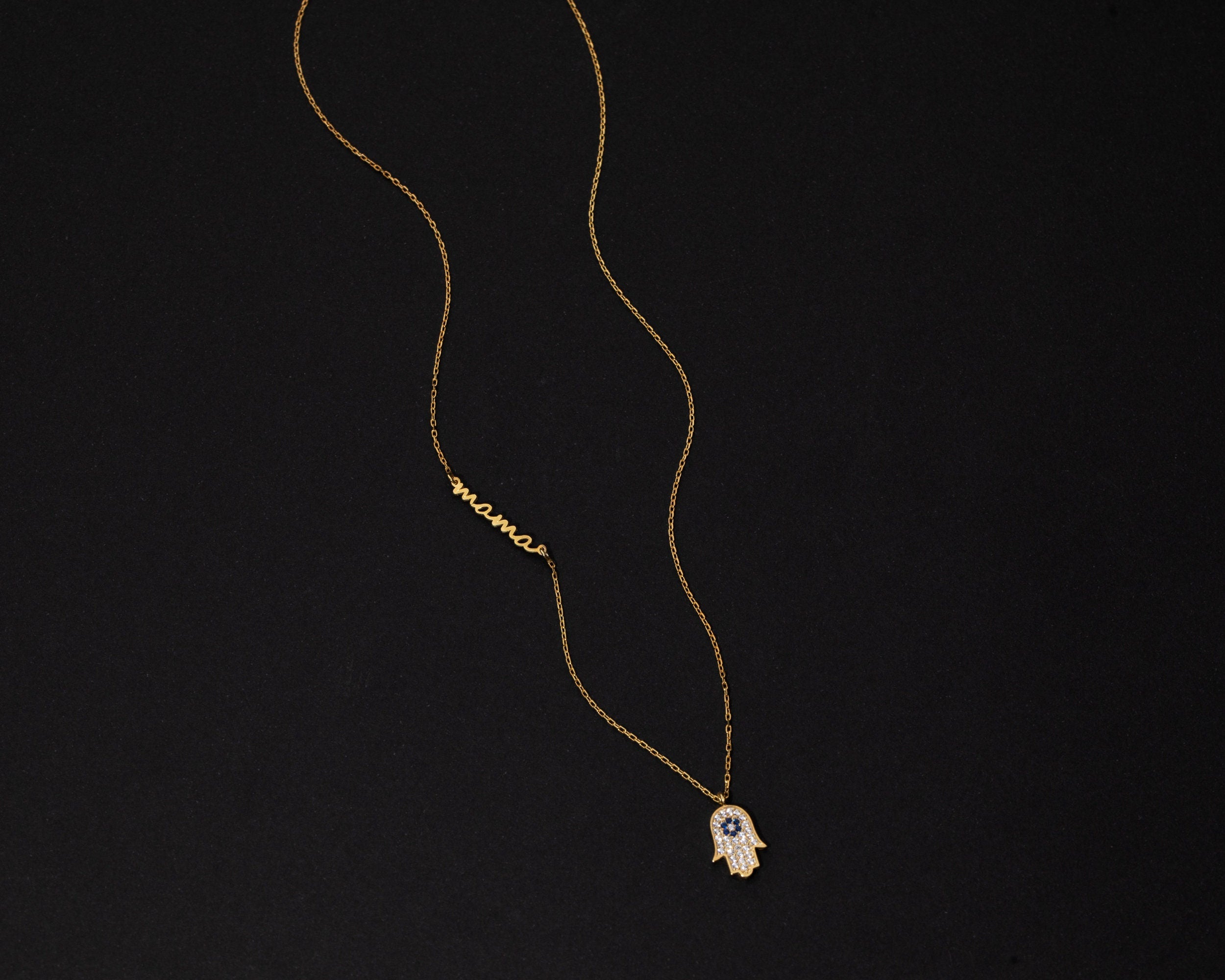 INITIAL NECKLACE, Vote Necklace, Personalized Necklace, Gold, Rose Gold or Silver, Dainty Minimalist Jewelry
