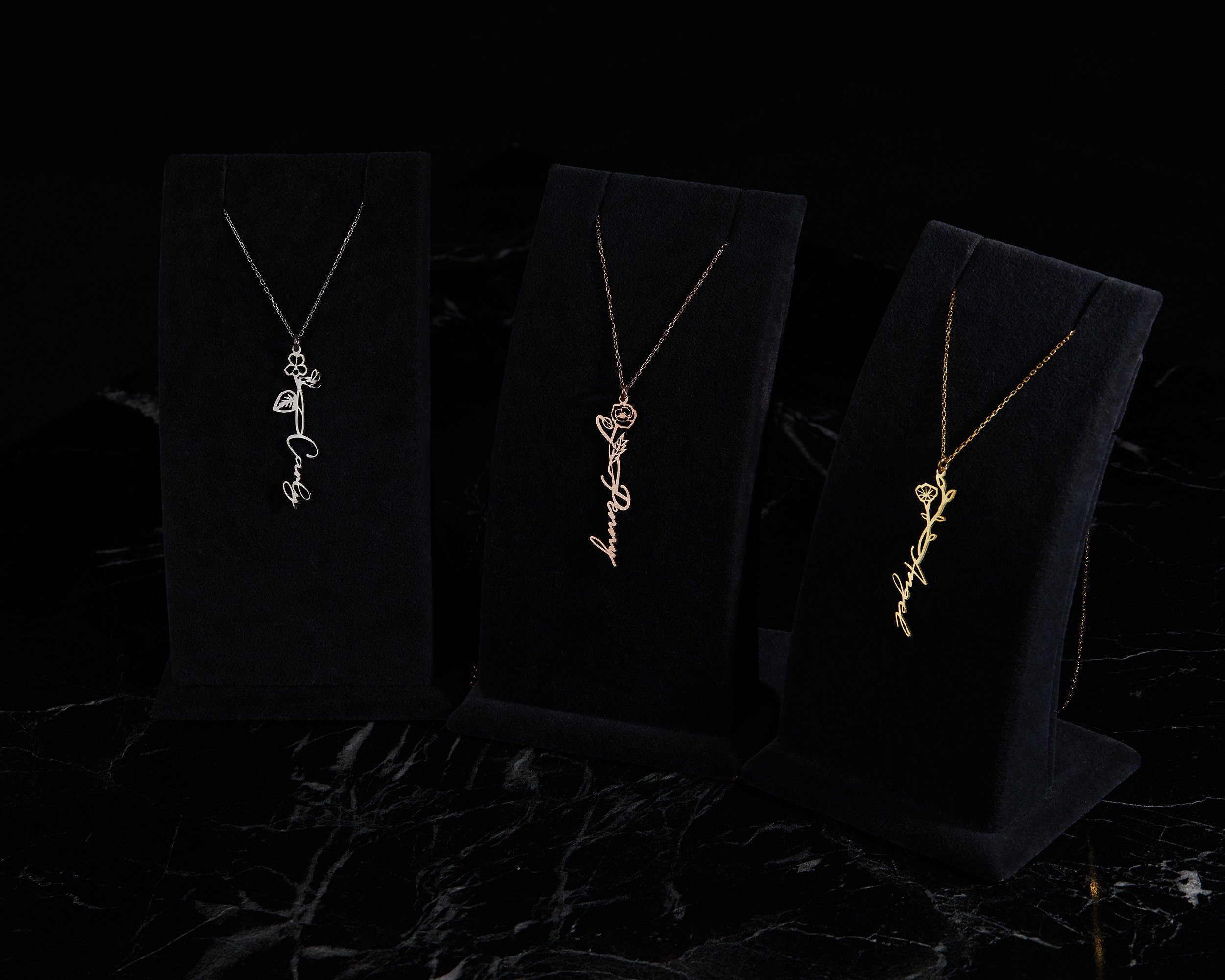 Snowflake Pendant Necklace, 14K Solid Gold CZ Diamond Snowflake Necklace, Dainty Necklace, Minimalist, Handmade Jewelry, Necklaces for women