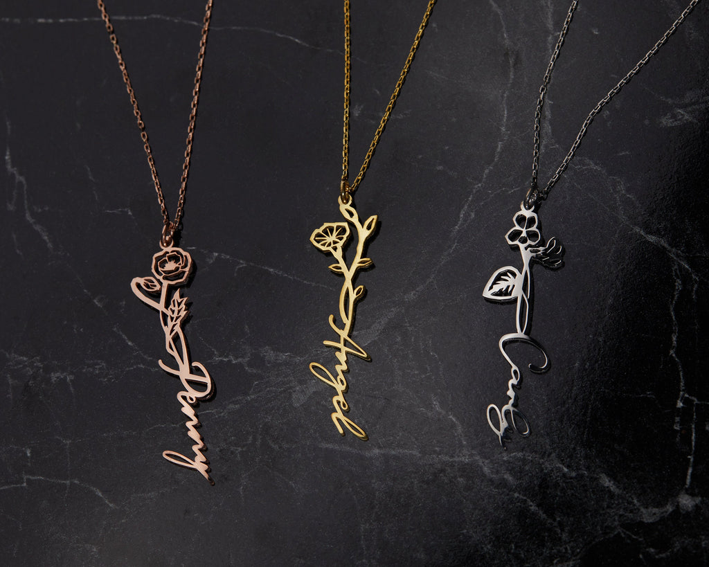 Snowflake Pendant Necklace, 14K Solid Gold CZ Diamond Snowflake Necklace, Dainty Necklace, Minimalist, Handmade Jewelry, Necklaces for women