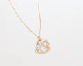 14K Gold Freshwater Pearl Necklace | Dainty Satellite Chain Necklace | Elegant Pearl Jewelry | Bridesmaid Gifts | Minimalist Gold Necklace