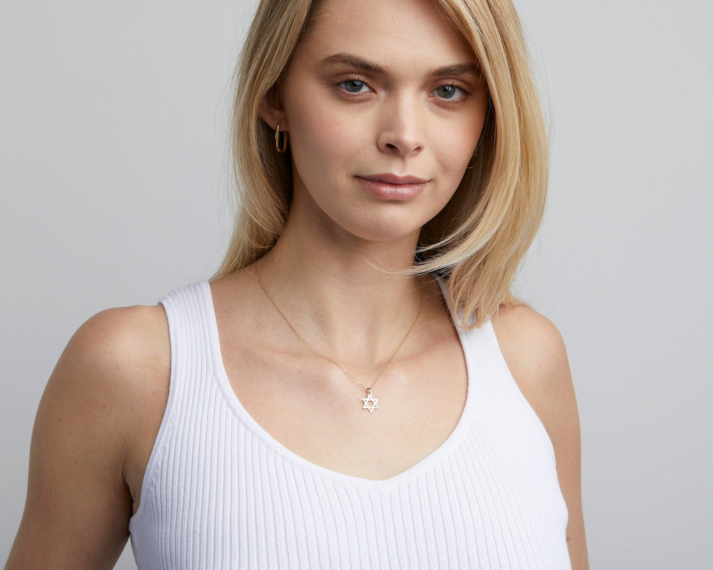 14K Solid Gold Cross Necklace with Diamond, 14K Gold Cross Necklace with Diamond, 10K Emerald Necklace, 8K Emerald Necklace, Gifts For Her