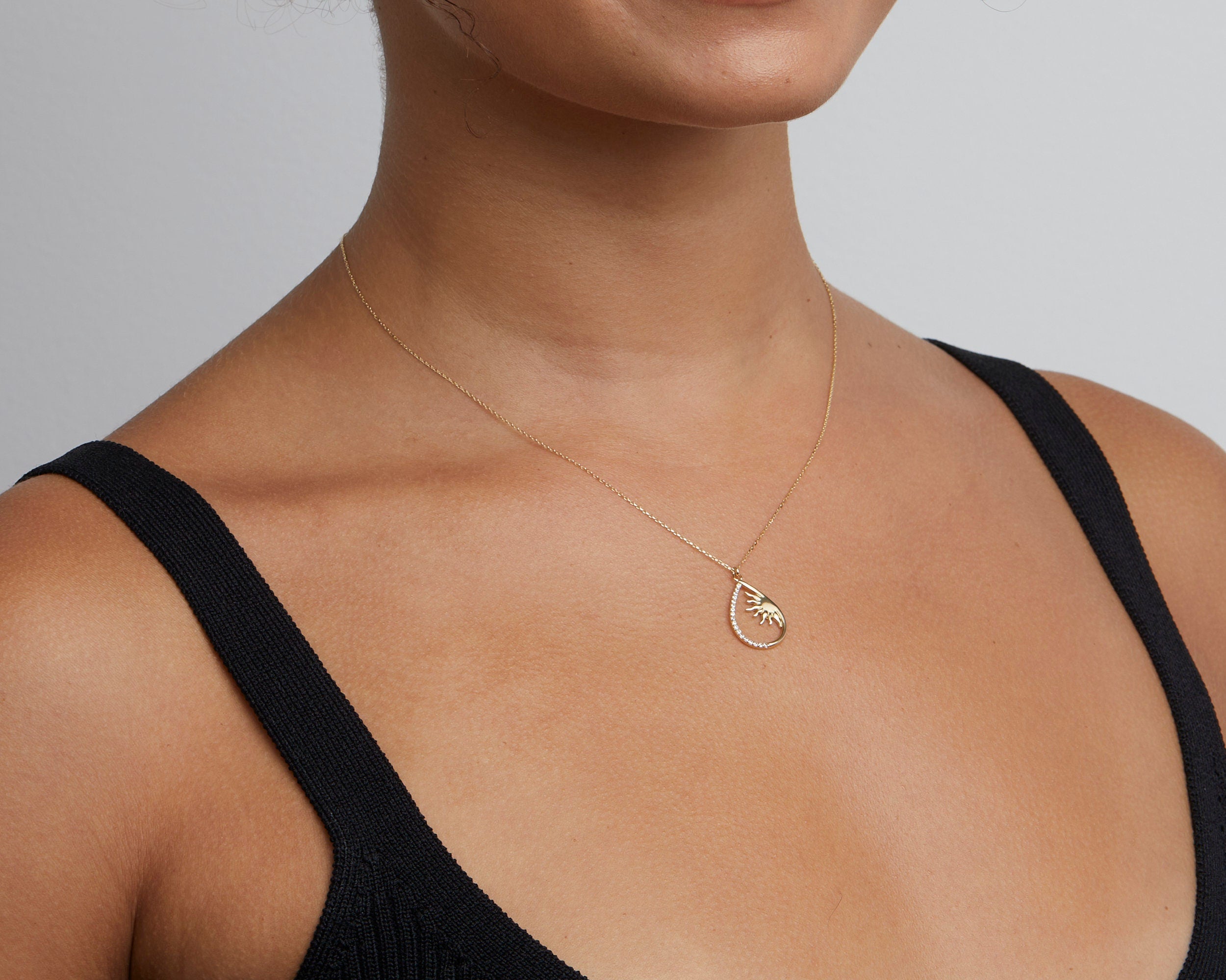 Arabic Name Necklace, Personalized Arabic Name Jewelry, Islam Name Necklace for Her, Best Birthday Gift, 14K Gold, Silver, Rose