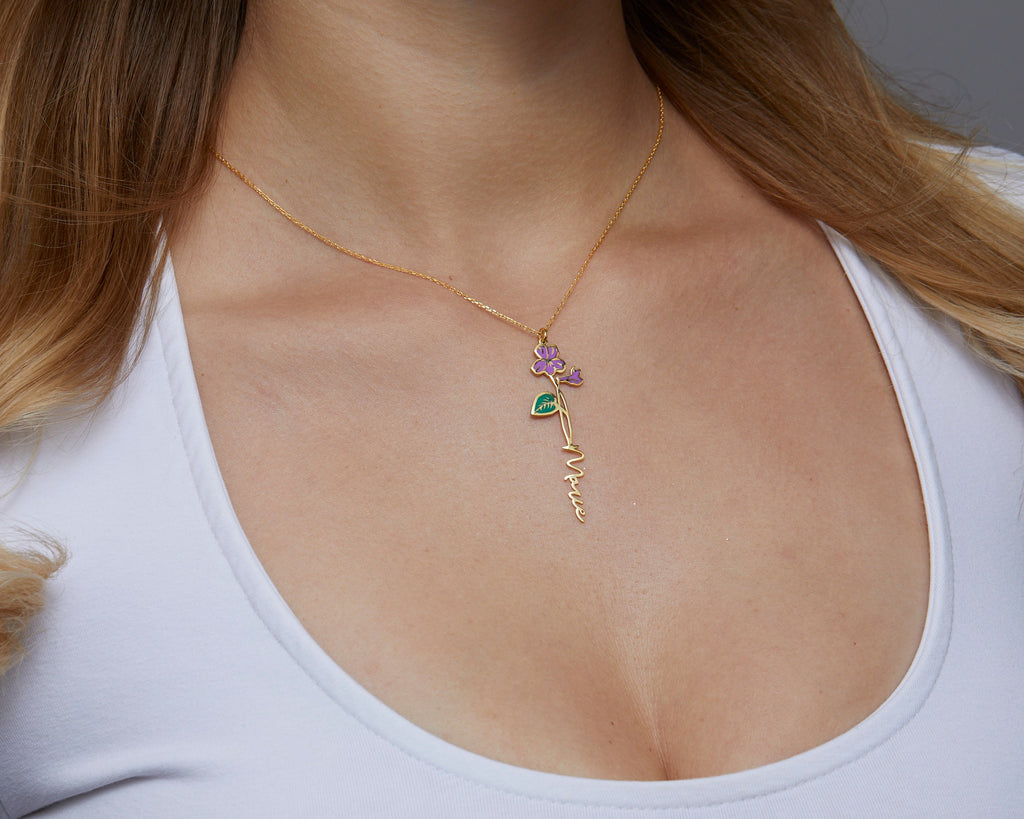 Star Necklace, 14K Solid Gold Star Necklace, Cz Diamond, Real Gold Necklace, Minimalist, Handmade Jewelry, Necklace for women