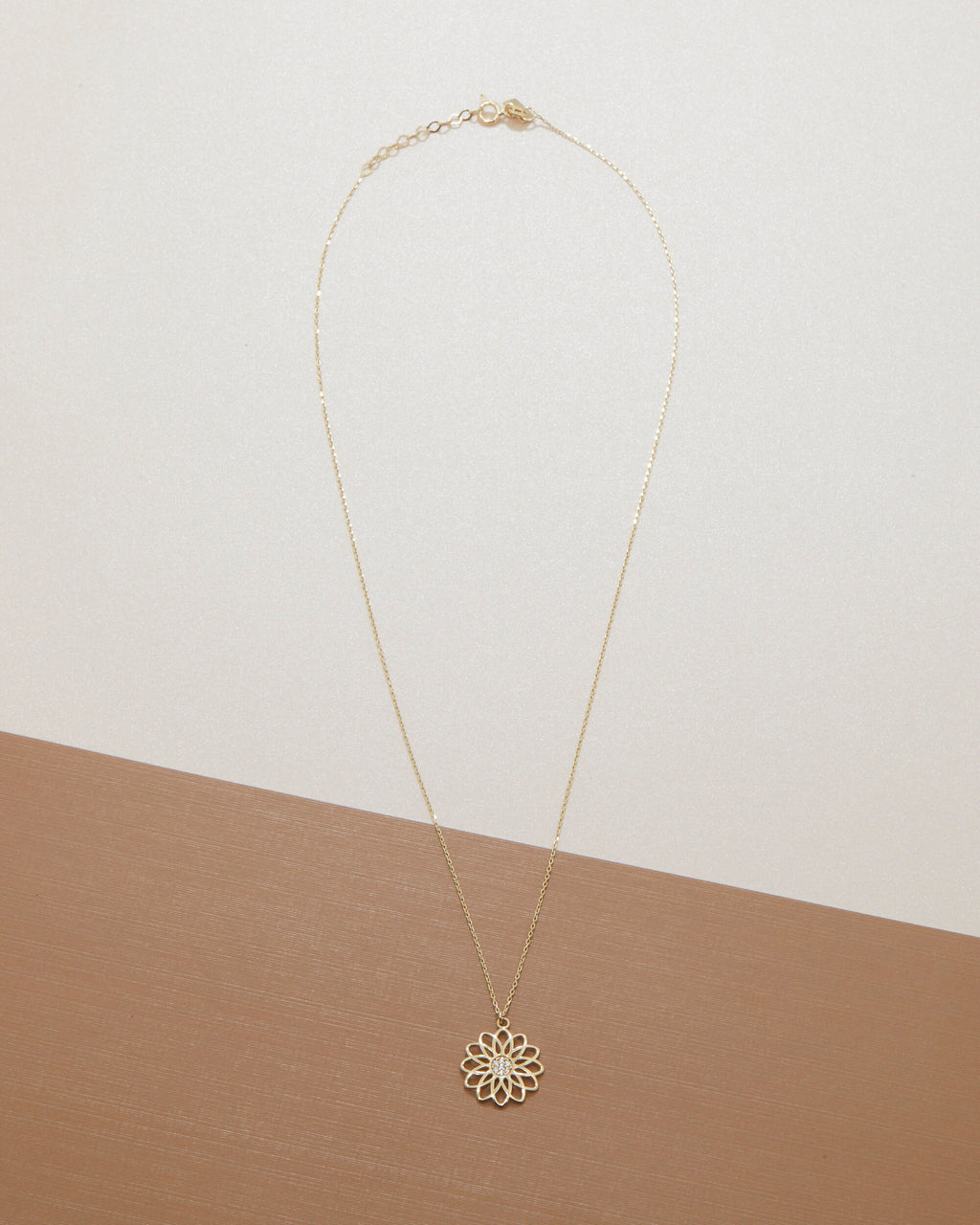 14K Solid Gold Pave Double Heart Necklace, 14K Double Heart Necklace, 10K Double Heart Necklace, 8K Double Heart Necklace, Handmade Jewelry