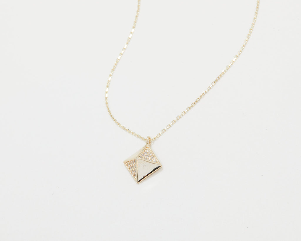 Lotus Flower Necklace, 14K GOLD Lotus Pendant Necklace, Gift for Her, Jewelry For Women, Minimalist, Handmade Jewelry, Lotus Charm Necklace
