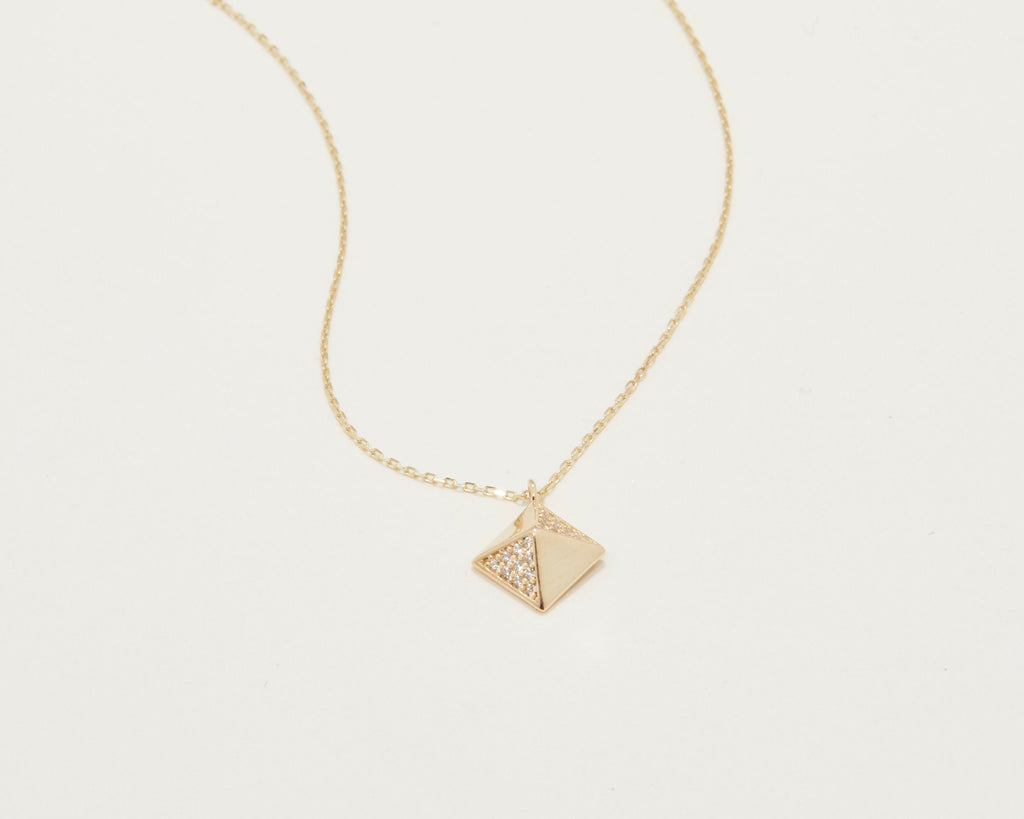 Lotus Flower Necklace, 14K GOLD Lotus Pendant Necklace, Gift for Her, Jewelry For Women, Minimalist, Handmade Jewelry, Lotus Charm Necklace