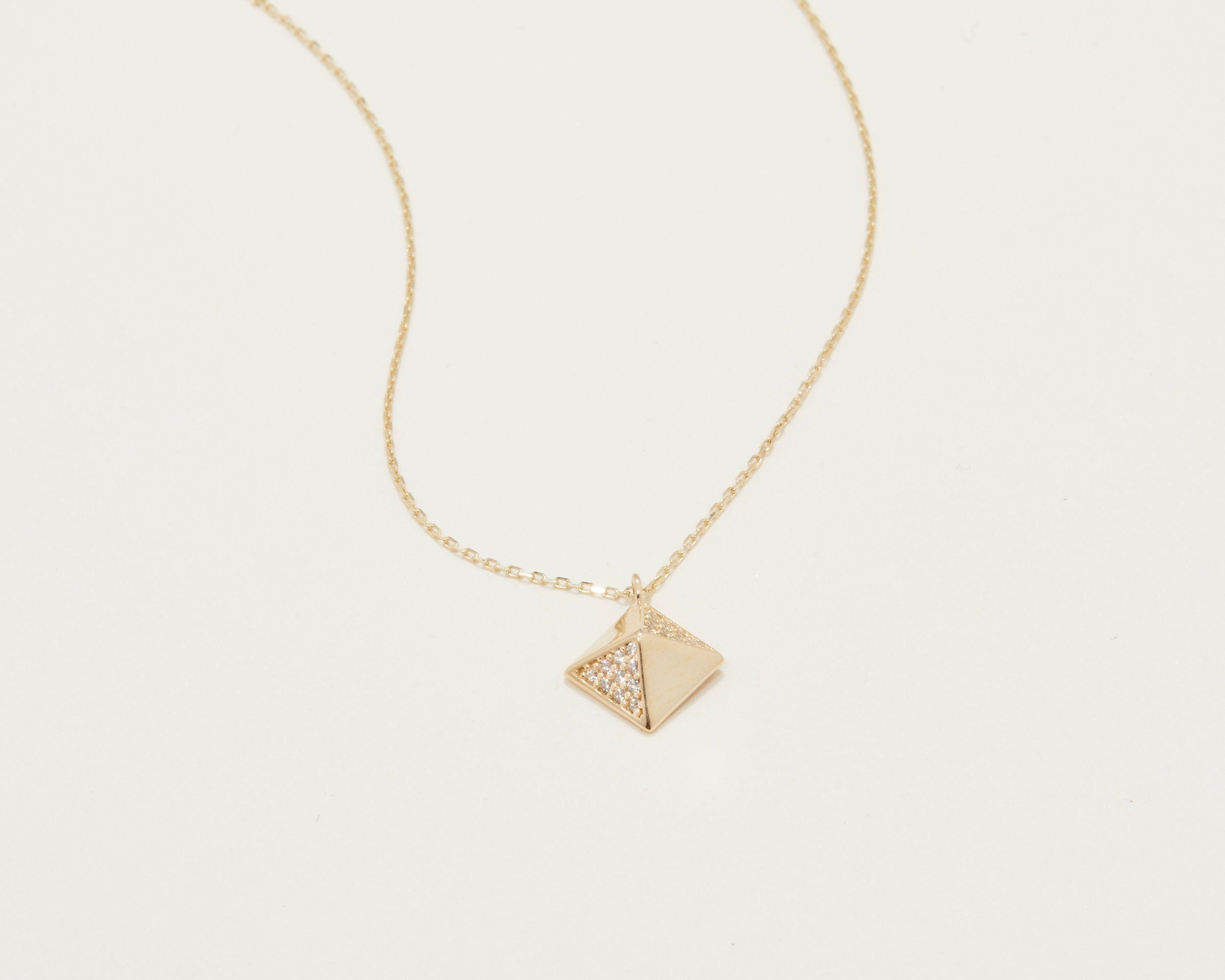 Lotus Flower Necklace, 14K GOLD Lotus Pendant Necklace, Gift for Her, Jewelry For Women, Minimalist, Handmade Jewelry, Lotus Charm Necklace
