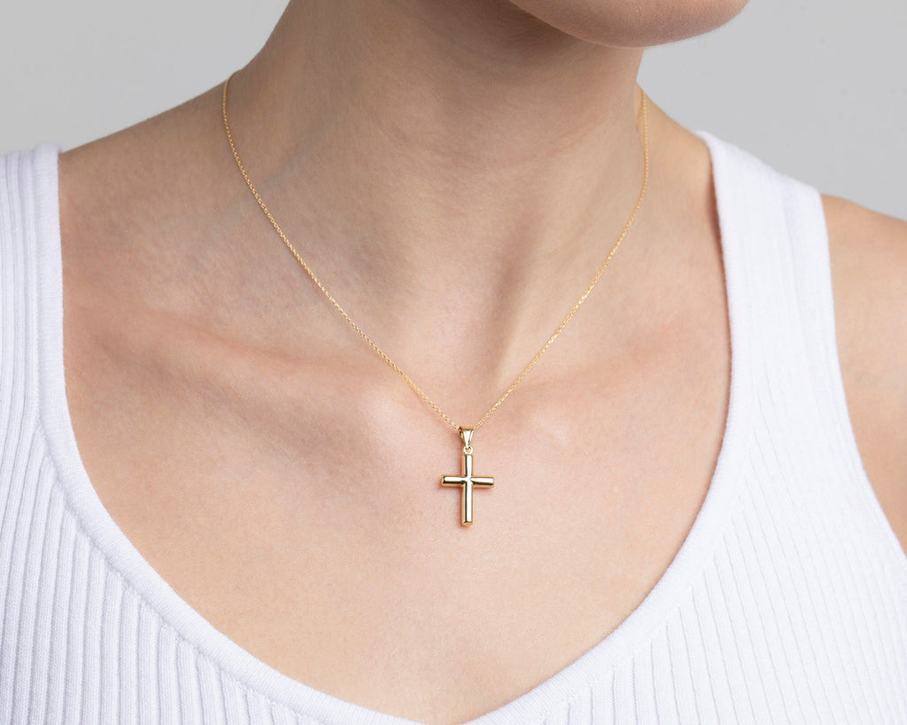 14K Gold Name Necklace, Personalized Gold Necklace, Custom Name Necklaces, Handmade Jewelry, Women Necklace, Minimalist