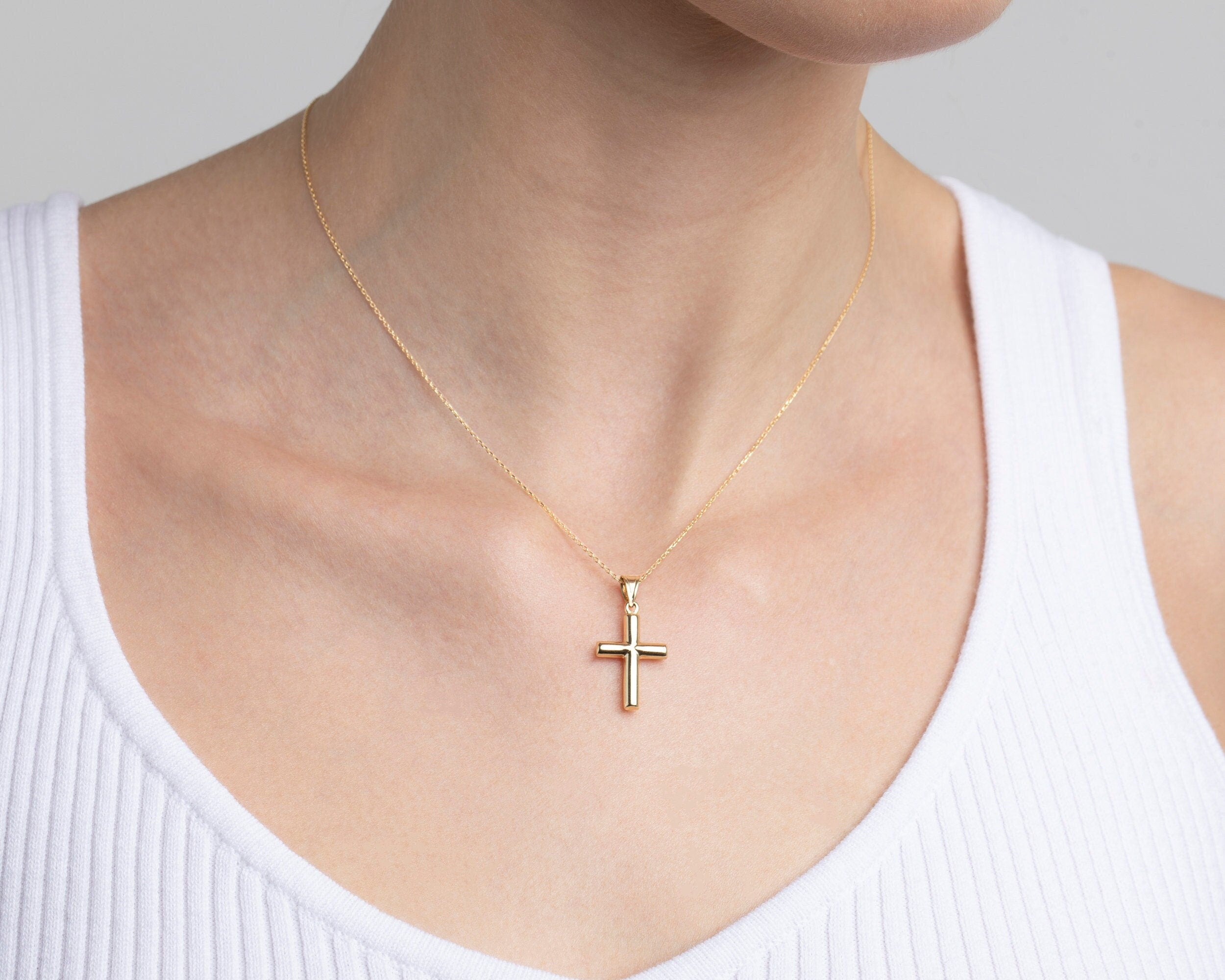 14K Gold Name Necklace, Personalized Gold Necklace, Custom Name Necklaces, Handmade Jewelry, Women Necklace, Minimalist