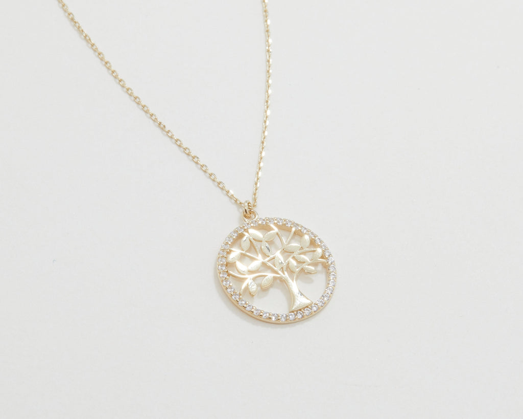 Fish Necklace, 14K Solid Gold Small Fish Necklace, Diamond CZ Fish Necklace, Minimalist Necklace, Handmade Jewelry, Necklace For Women
