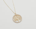 14K Gold Evil Eye Necklace, Silver Evil Eye Necklace, Real Gold Necklace, Women Necklace, Minimalist, Handmade Jewelry