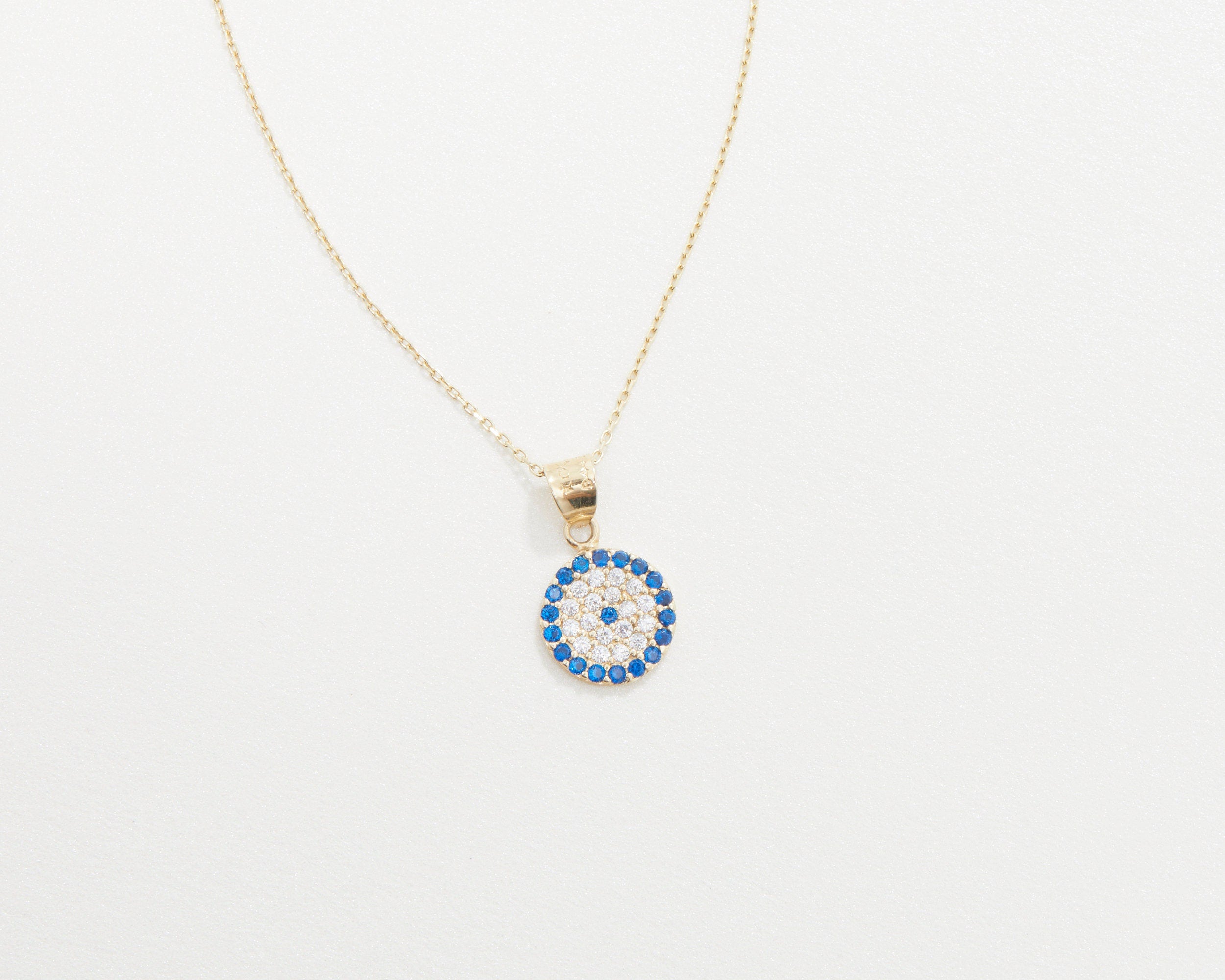 Small Cross Necklace, Gold Small Christian Necklace, Dainty Cross Necklace, Minimalist, Handmade Jewelry, Necklace for women