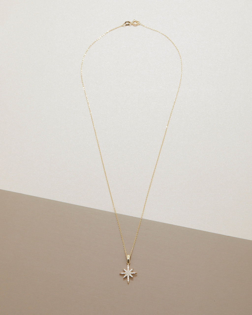 Cross Necklace, 14K Solid Gold Christian Cross Necklace, Diamond CZ Small Cross Necklace, Minimalist Cross Necklace, Cross Pendant Necklace
