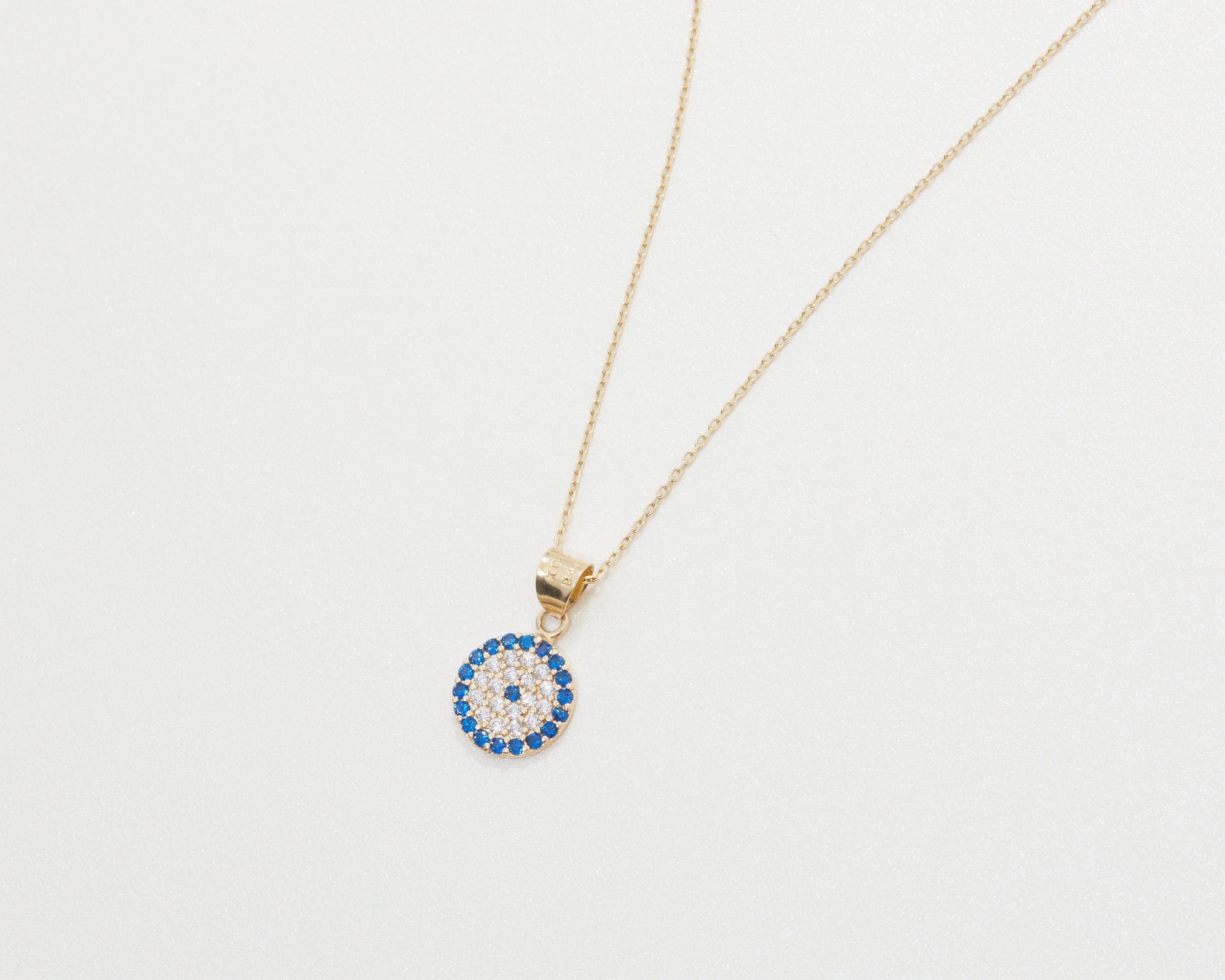 Small Cross Necklace, Gold Small Christian Necklace, Dainty Cross Necklace, Minimalist, Handmade Jewelry, Necklace for women