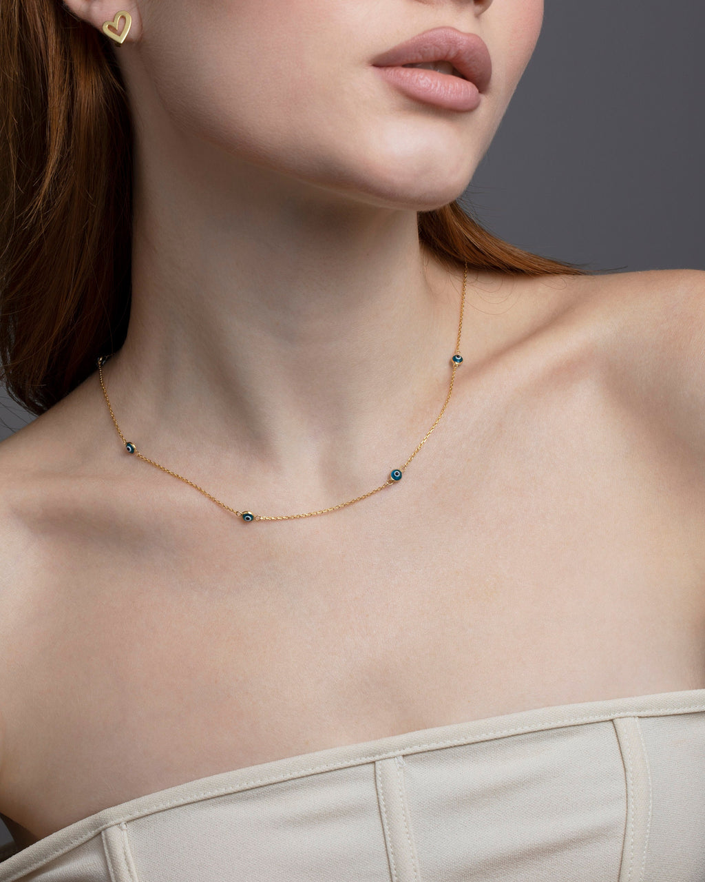Gold Polar Star Necklace, 14K Gold North Star Necklace, Dainty Necklace, Minimalist, Handmade Jewelry, Necklace for women, Sterling Silver