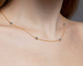 Gold Polar Star Necklace, 14K Gold North Star Necklace, Dainty Necklace, Minimalist, Handmade Jewelry, Necklace for women, Sterling Silver