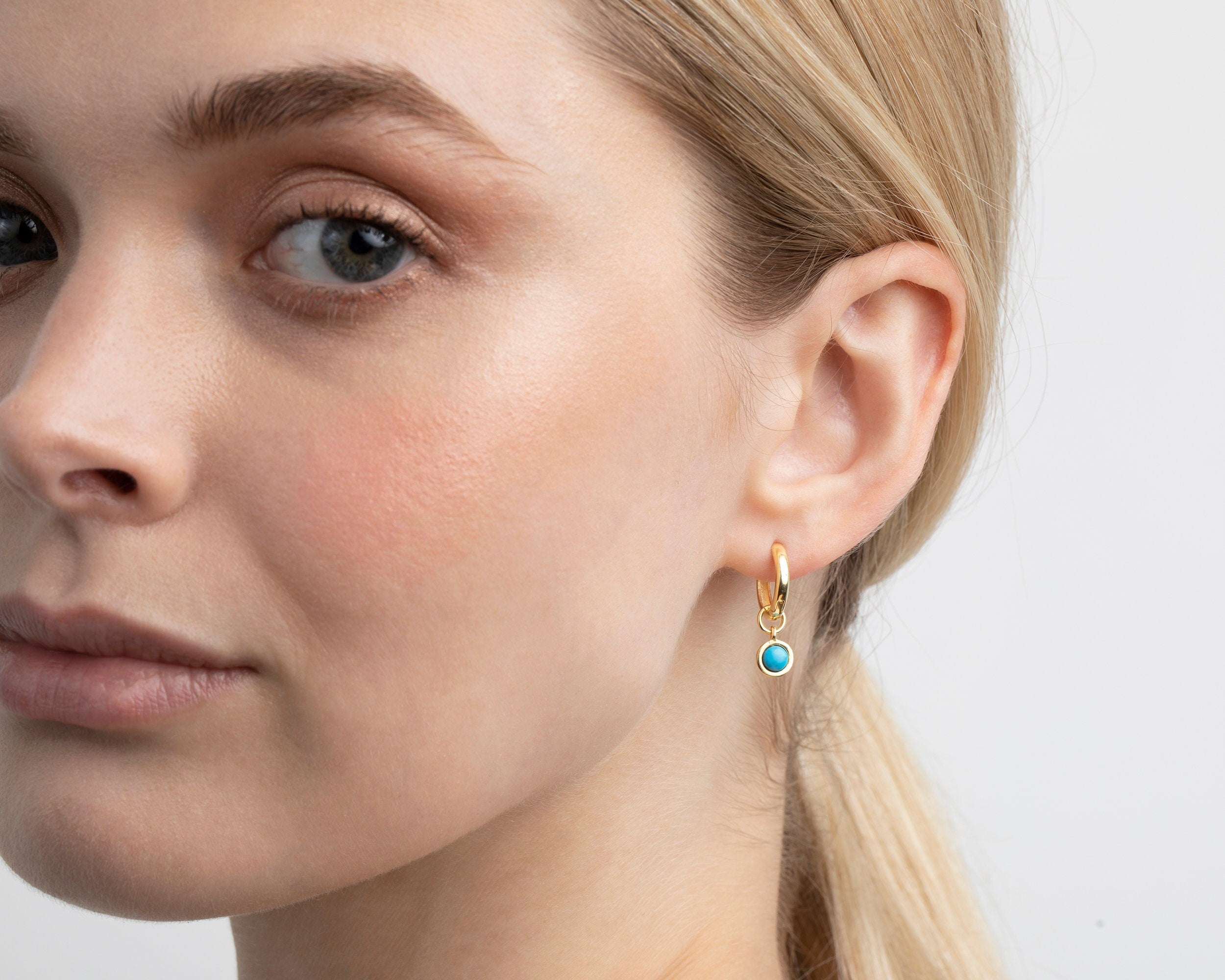 14K Gold Hoop Earring, Hammered Hoop, Modern Hoop Earrings, Handmade Jewelry, Jewelry For Her, Gold Hammered Hoops