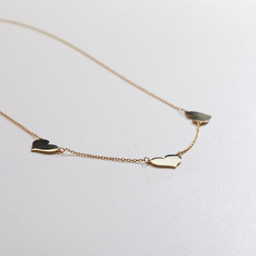 Gold Star of David Necklace, Textured Solid Gold Star of David Necklace, Jewish Necklace, Minimalist, Handmade Jewelry, Necklace for women
