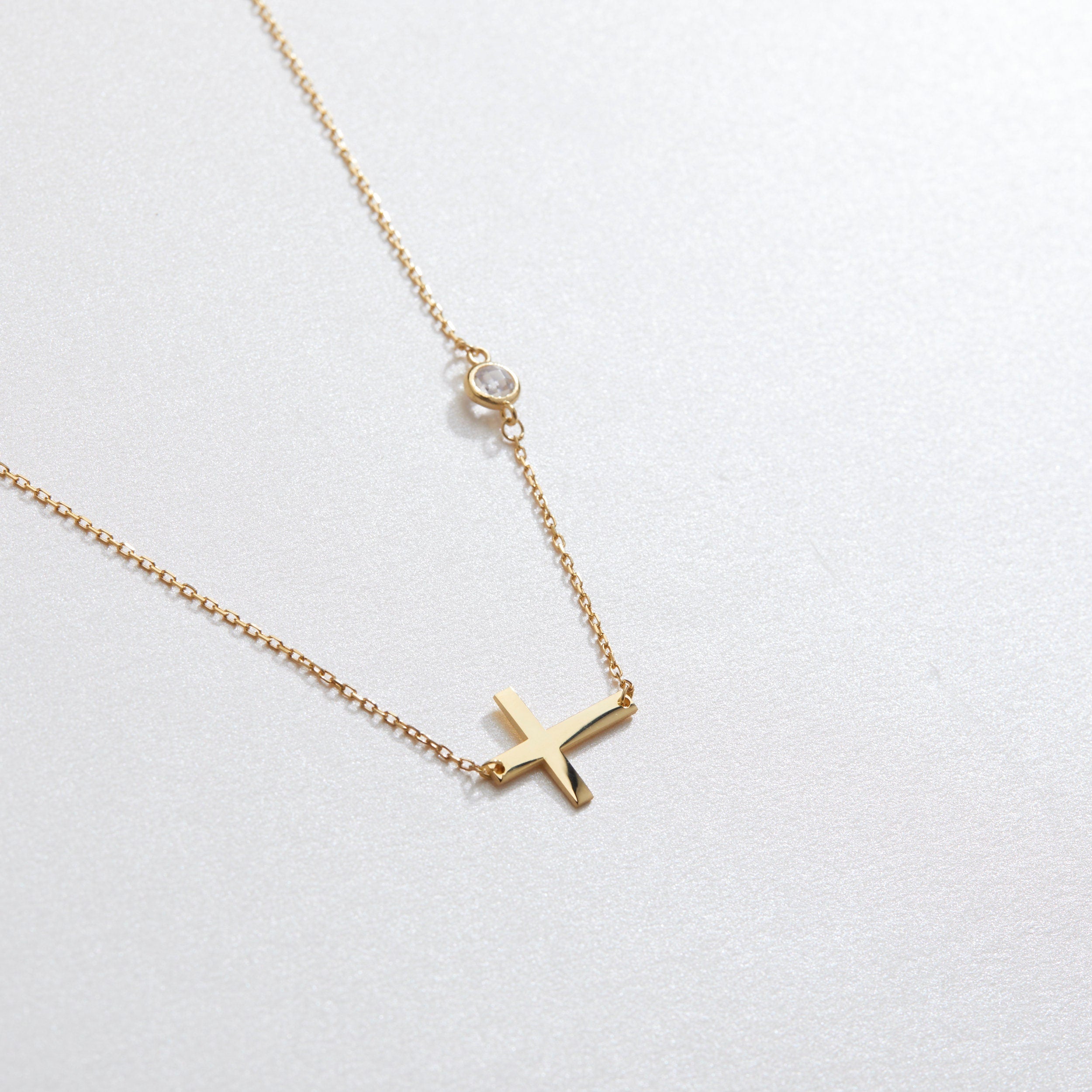 Personalized Initial Necklace with a Heart, Dainty silver necklace, Letter necklace, Monogram Necklace