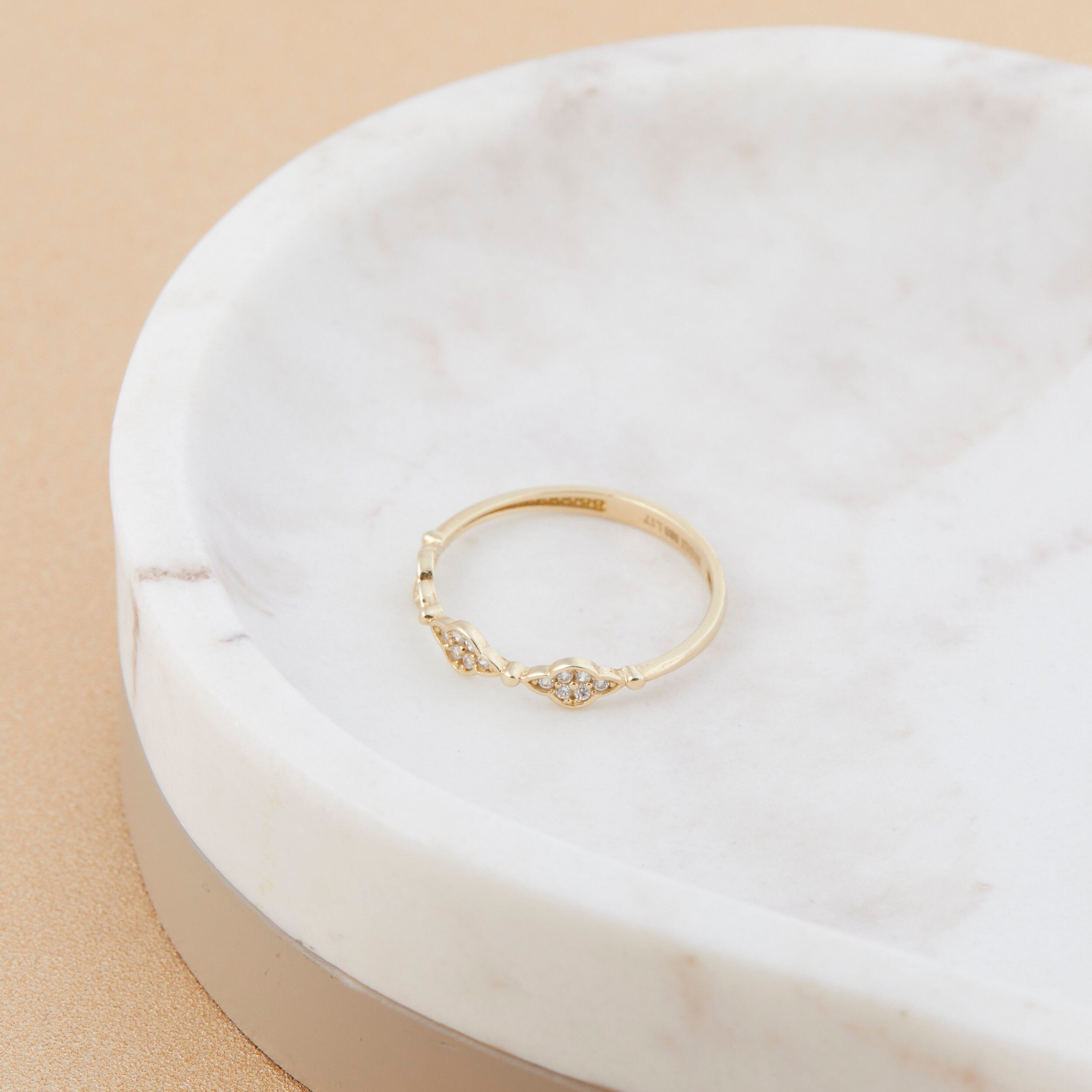 Gold Name Ring, Personalized Name Ring, Custom Stacking Name Ring, Minimalist, Handmade Jewelry for Women, Sterling Silver, Gift For Her