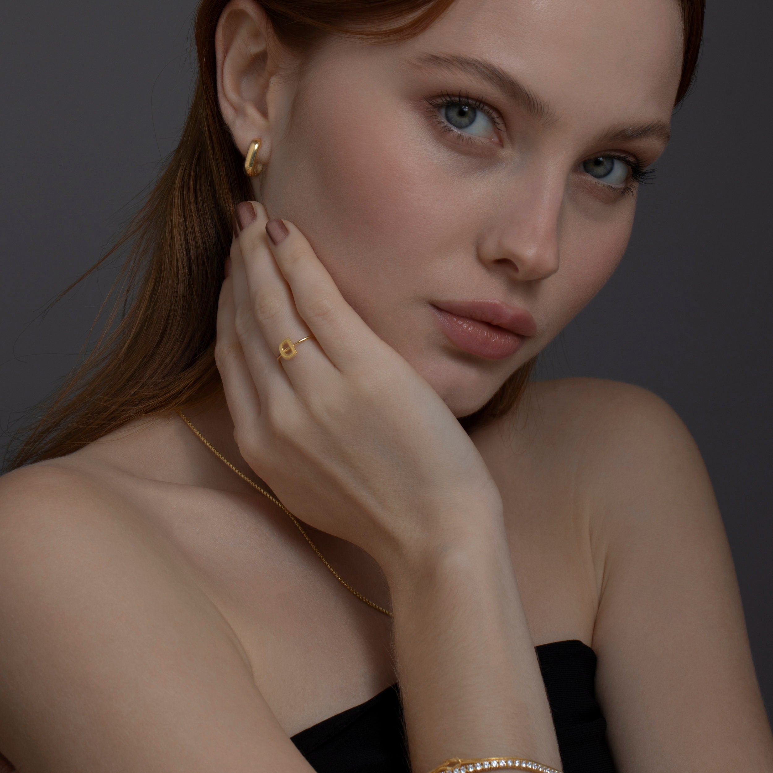 CZ Emerald Ring, 14K Solid Gold CZ Emerald Ring, 10K Gold Ring, 8K Gold Ring, Silver Ring, Gift For Her, Jewelry For Women, Handmade Jewelry