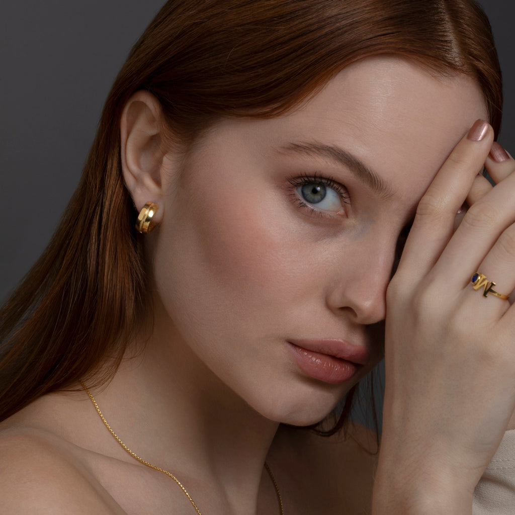 Clover Ring, 14K Solid Gold Clover Ring, 10K Gold Ring, 8K Gold Ring, Silver Clover Rings, Gift For Her, Jewelry For Women, Handmade Jewelry