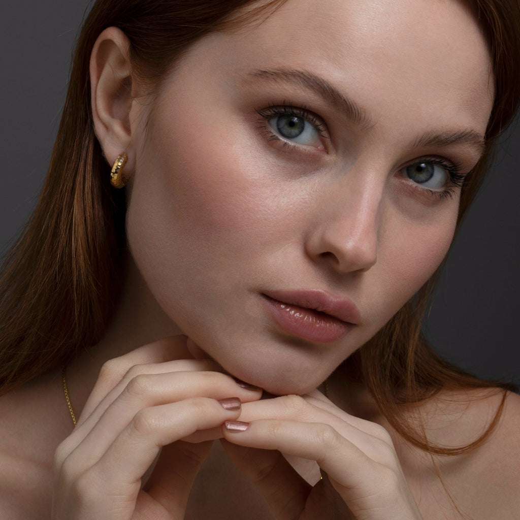 Thick Hinged Hoop Earrings, 14K Thick Hinged Hoop Earrings, 925 Sterling Silver Hoops, Thick Hoop Earrings, Elegant Hoops, Thick Hoops
