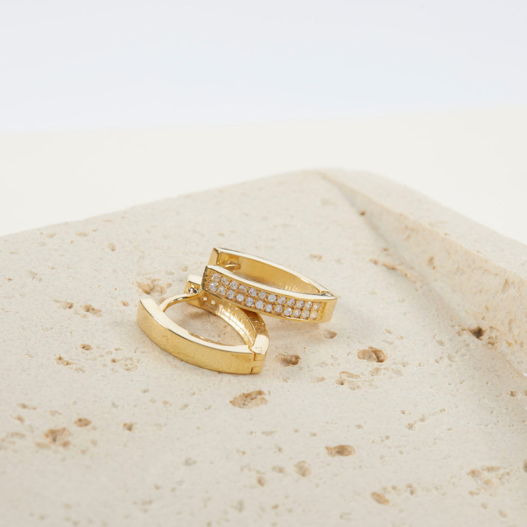 Pave Flower Stud Earrings, 14K Pave Flower Stud Earrings, 925 Sterling Silver Studs, Pave Earrings, Elegant Studs, Minimalist, Flower Studs