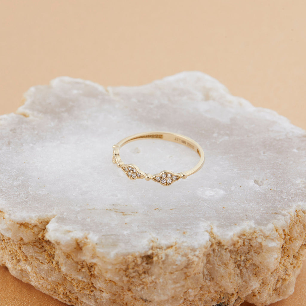 Gold Name Ring, Personalized Name Ring, Custom Stacking Name Ring, Minimalist, Handmade Jewelry for Women, Sterling Silver, Gift For Her