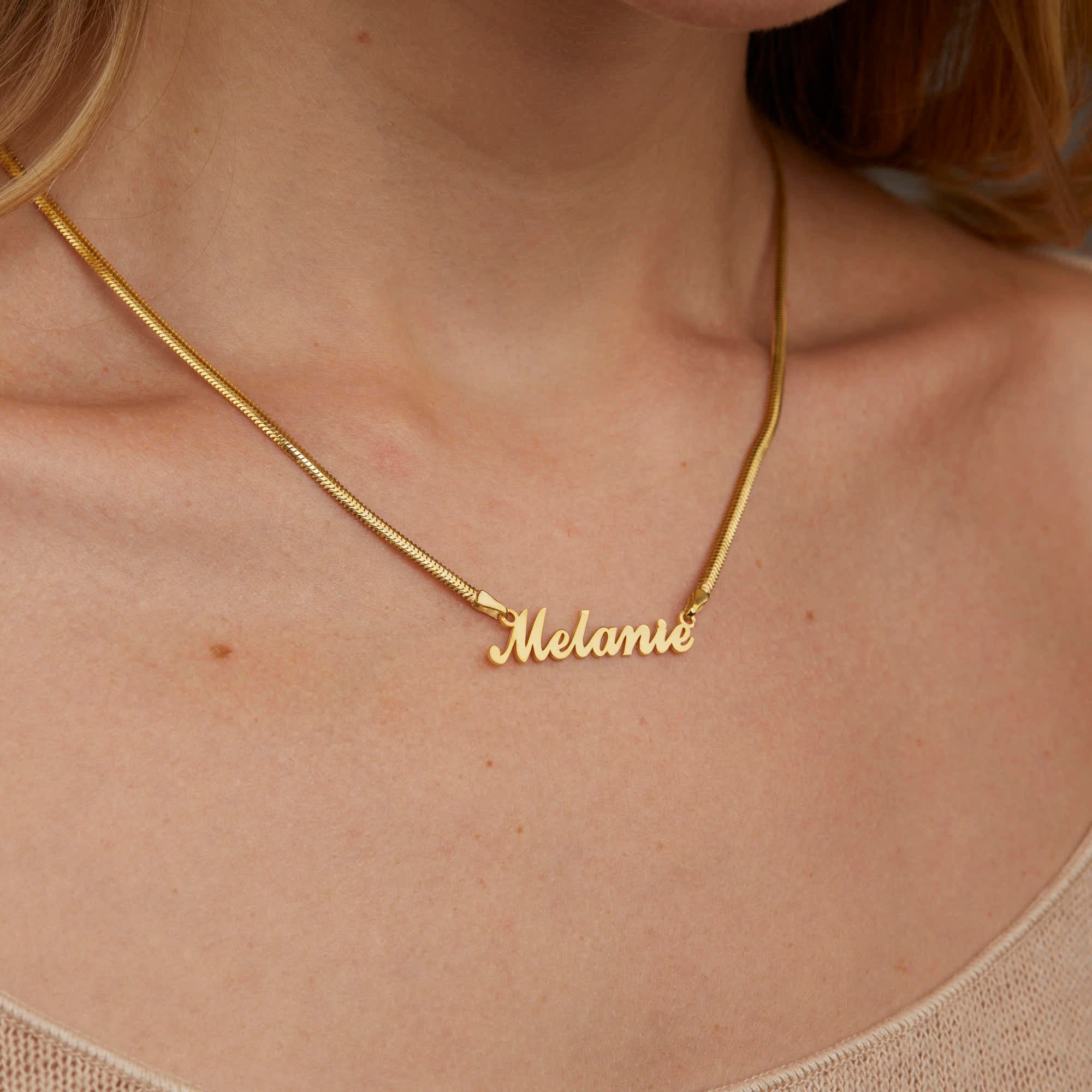 Initial Clover Charm Necklace With Gold Letter Pendant, 18K Gold Plated Personalized Jewelry Gift for Her, Dainty Clover Chain Necklace