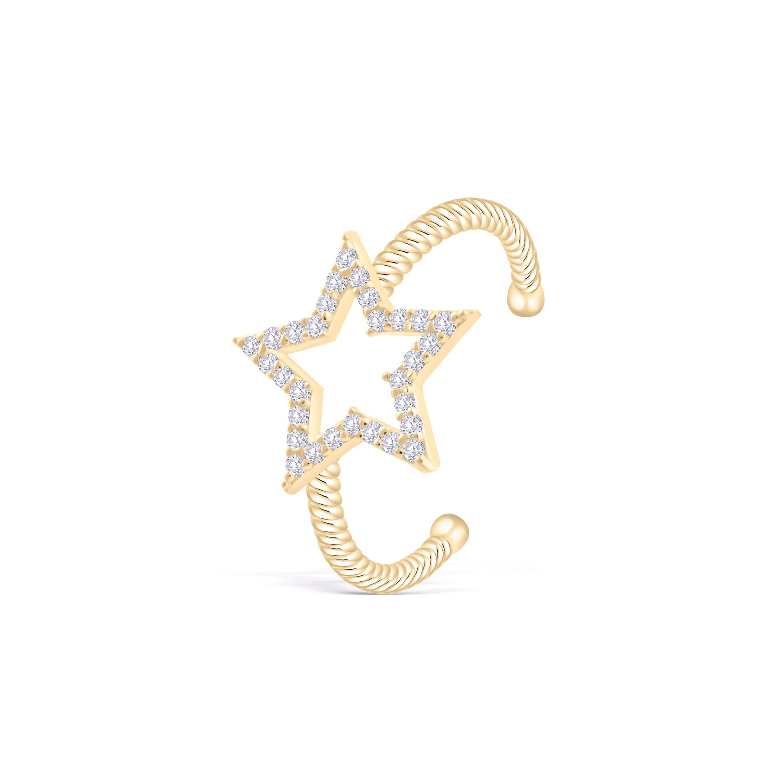 18K Gold Plated Abstract Hoop Earrings | Chunky Statement Jewelry | Modern Artistic Gold Hoops | Unique Fashion Earrings for Women