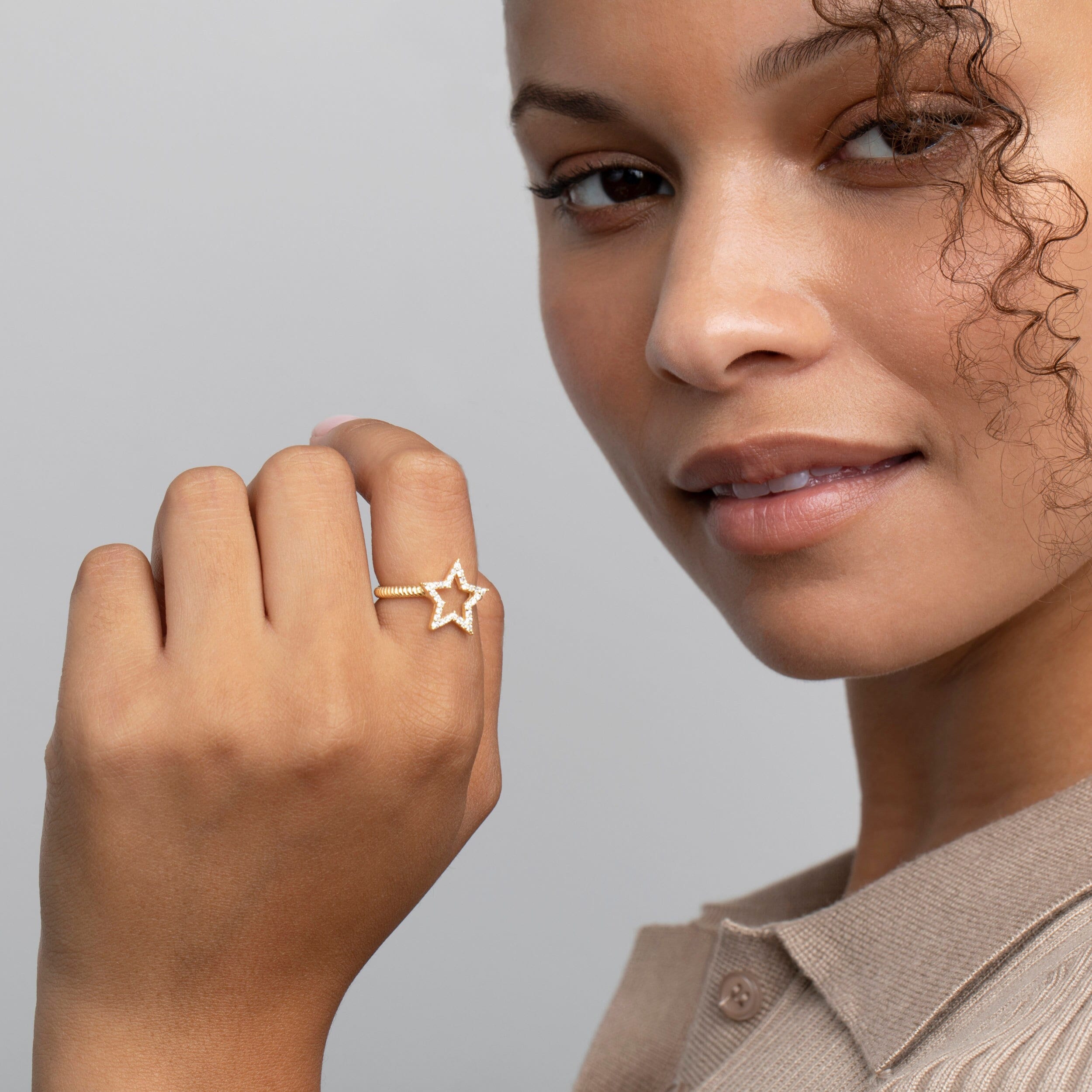 18K Gold Plated Abstract Hoop Earrings | Chunky Statement Jewelry | Modern Artistic Gold Hoops | Unique Fashion Earrings for Women