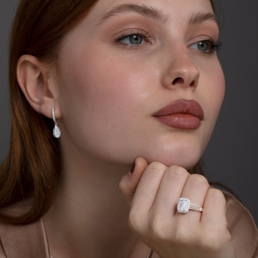 18K Gold Stackable Ring - Adjustable Minimalist Handmade Statement Ring for Women, Gift for Her, Dainty Modern Jewelry Hypoallergenic Ring