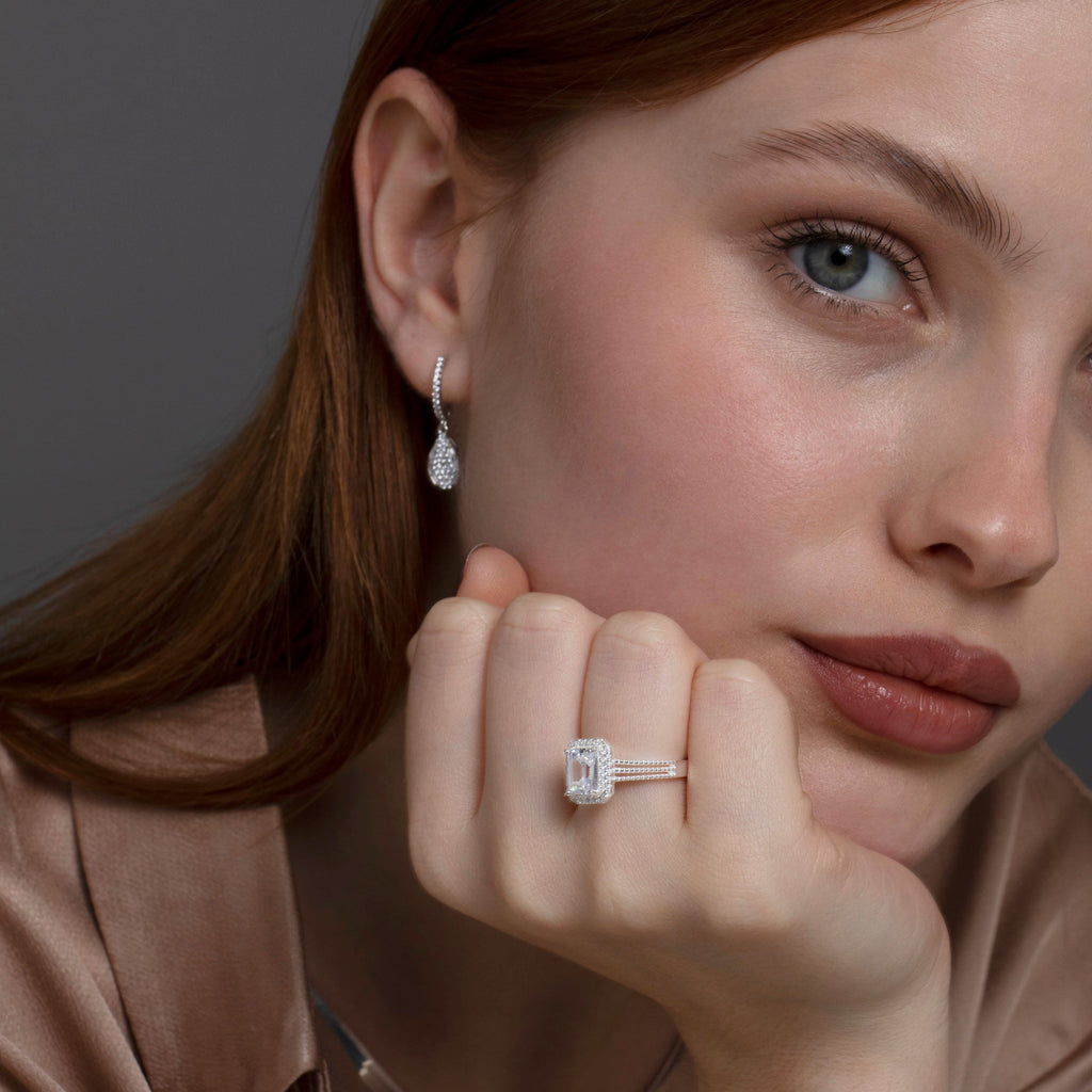 18K Gold Stackable Ring - Adjustable Minimalist Handmade Statement Ring for Women, Gift for Her, Dainty Modern Jewelry Hypoallergenic Ring