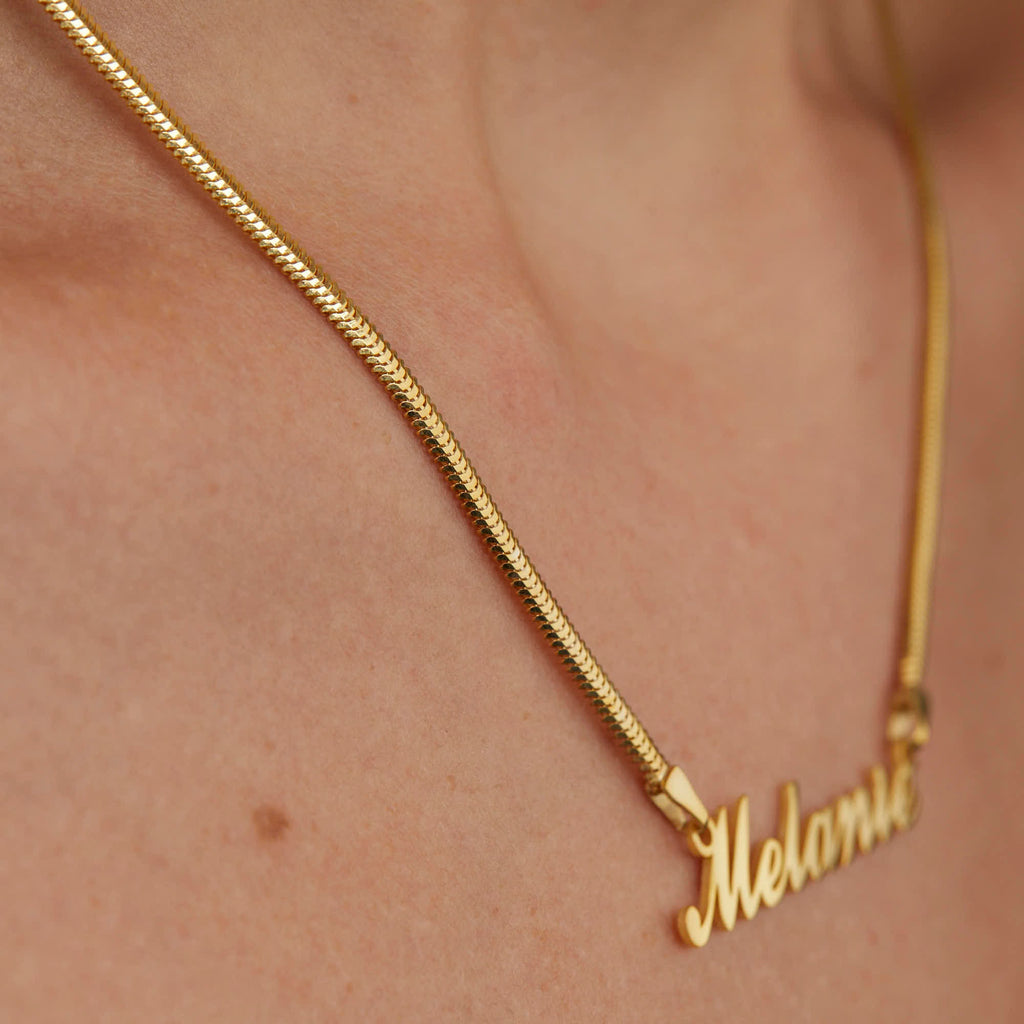 Initial Clover Charm Necklace With Gold Letter Pendant, 18K Gold Plated Personalized Jewelry Gift for Her, Dainty Clover Chain Necklace