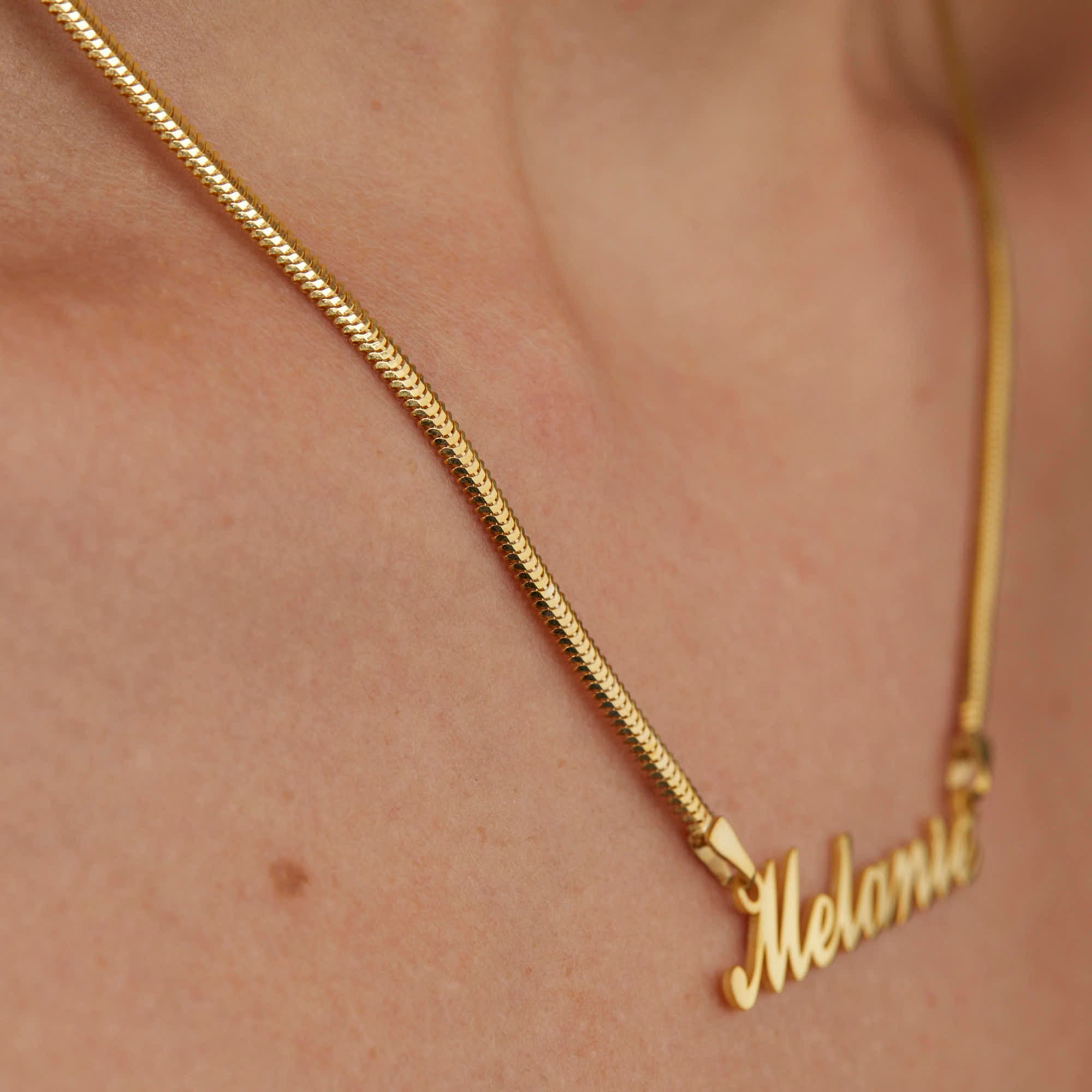 Initial Clover Charm Necklace With Gold Letter Pendant, 18K Gold Plated Personalized Jewelry Gift for Her, Dainty Clover Chain Necklace