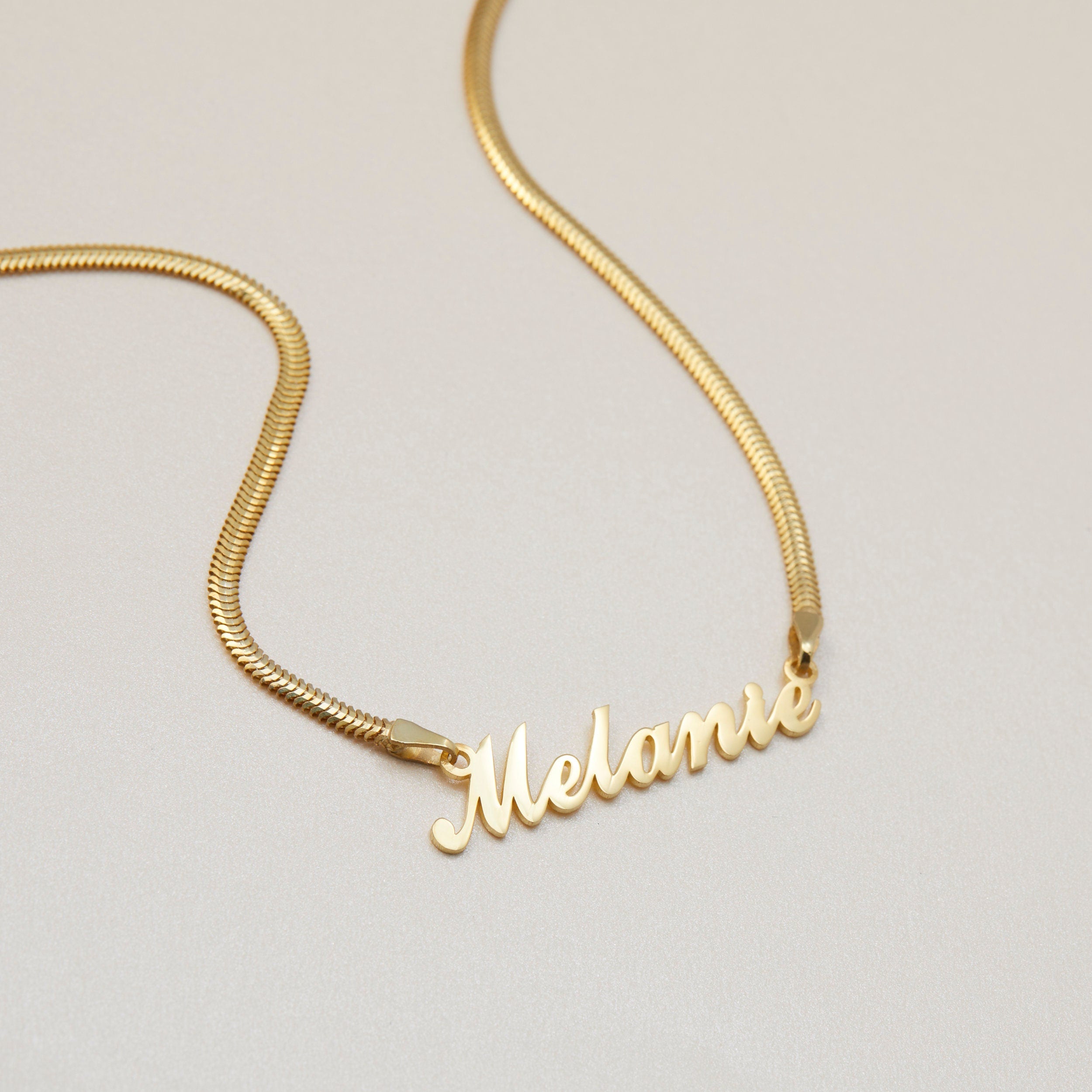 Initial Clover Charm Necklace With Gold Letter Pendant, 18K Gold Plated Personalized Jewelry Gift for Her, Dainty Clover Chain Necklace