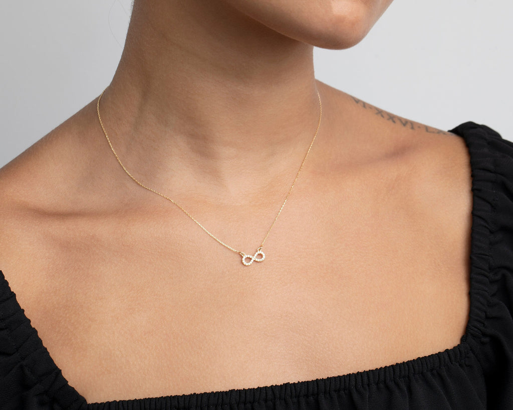 Butterfly Necklace, 14K REAL Gold Butterfly Necklace, Dainty Diamond CZ Necklace, Minimalist, Handmade Jewelry, Necklace for women