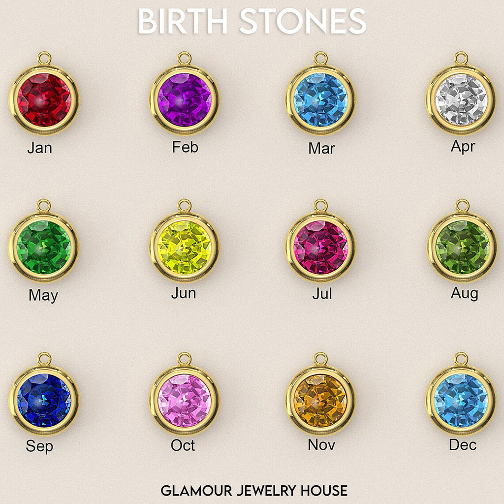 Personalized Name Ring with Birthstone - Custom Engraved 14K Gold Vermeil Jewelry - Perfect Gift for Her - Birthstone Ring - Name Jewelry